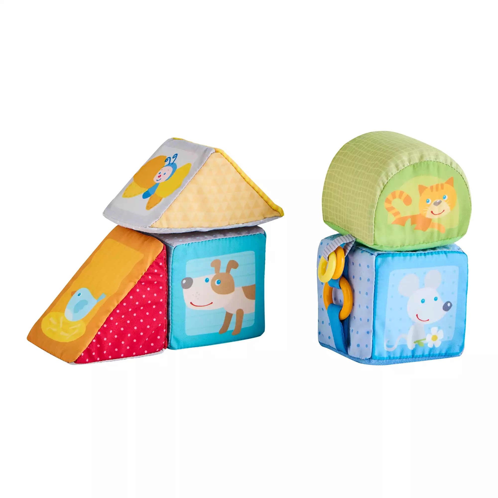 Rasseln & Greiflinge, HABA, Mehrfarbig – Produktansicht