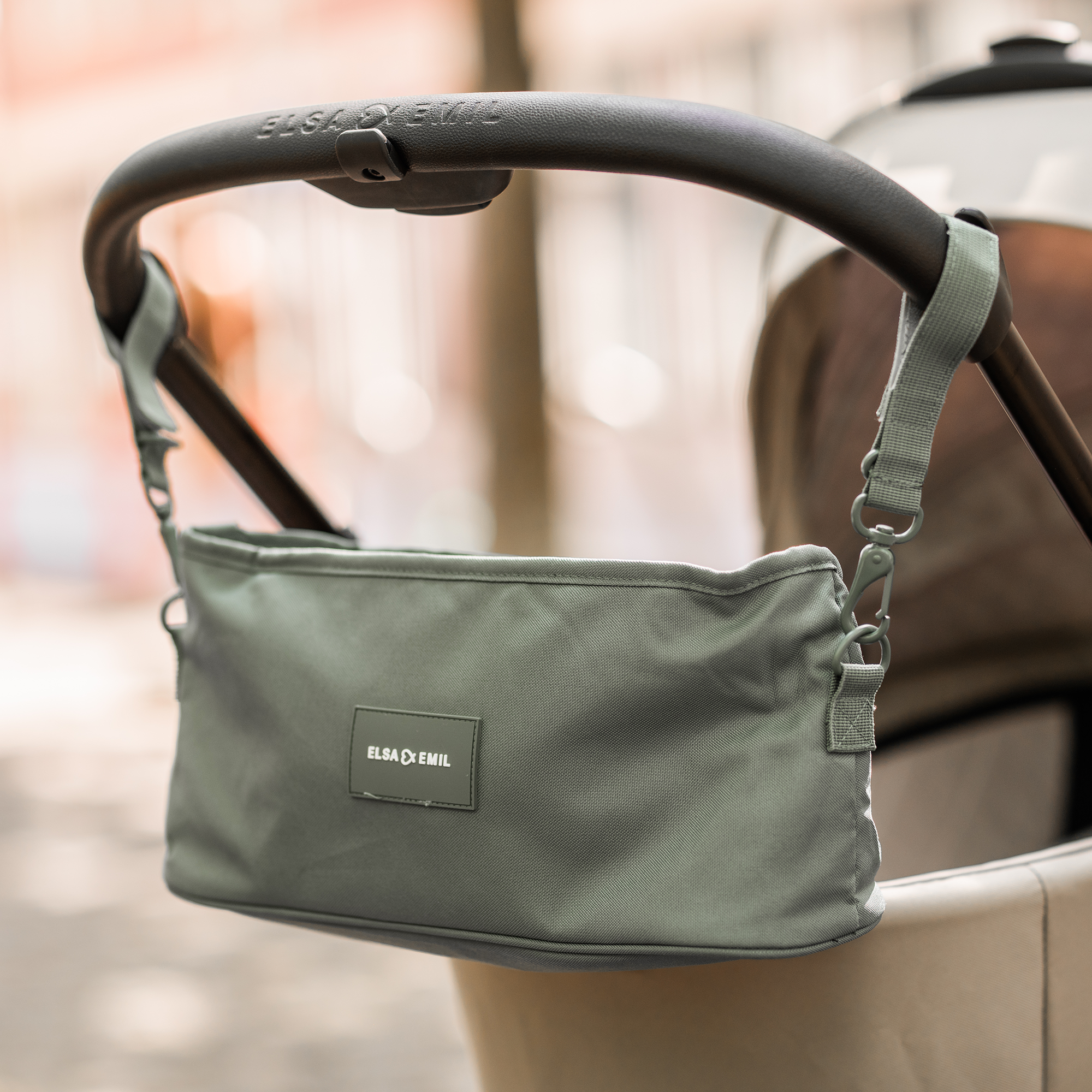 Kinderwagen Taschen, ELSA & EMIL, Grau – Produktansicht