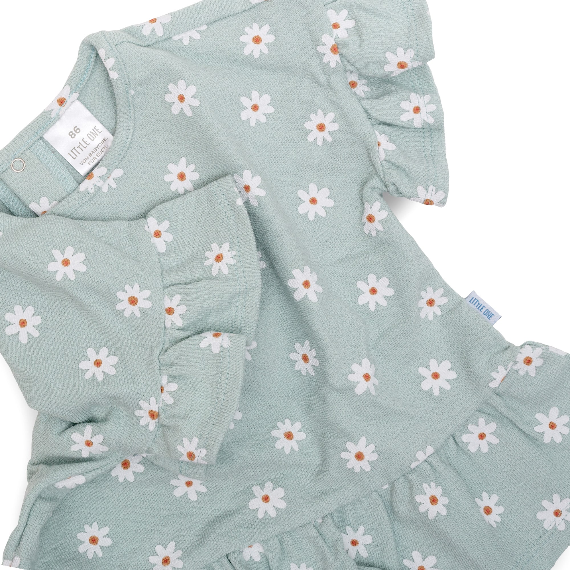 Kurzarmshirts, LITTLE ONE, Grün – Produktansicht