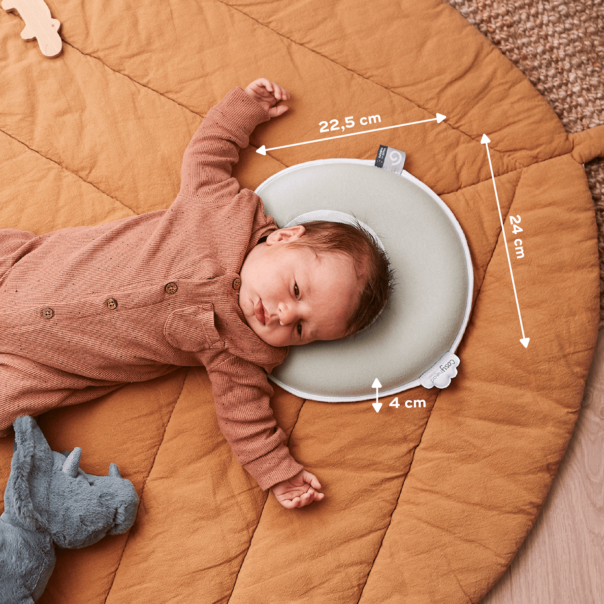 Bettdecken & Kissen, babymoov, Grün – Produktansicht