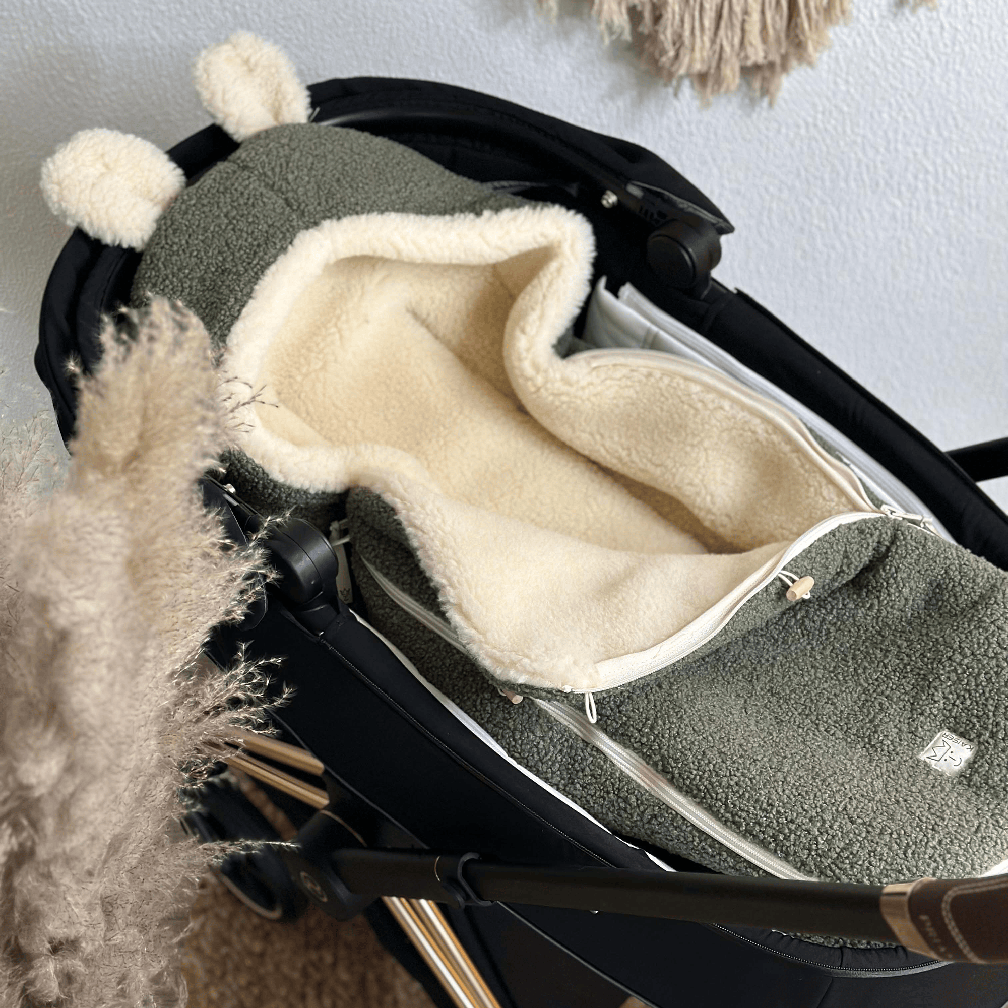 Fußsäcke, KAISER, Grün – Produktansicht