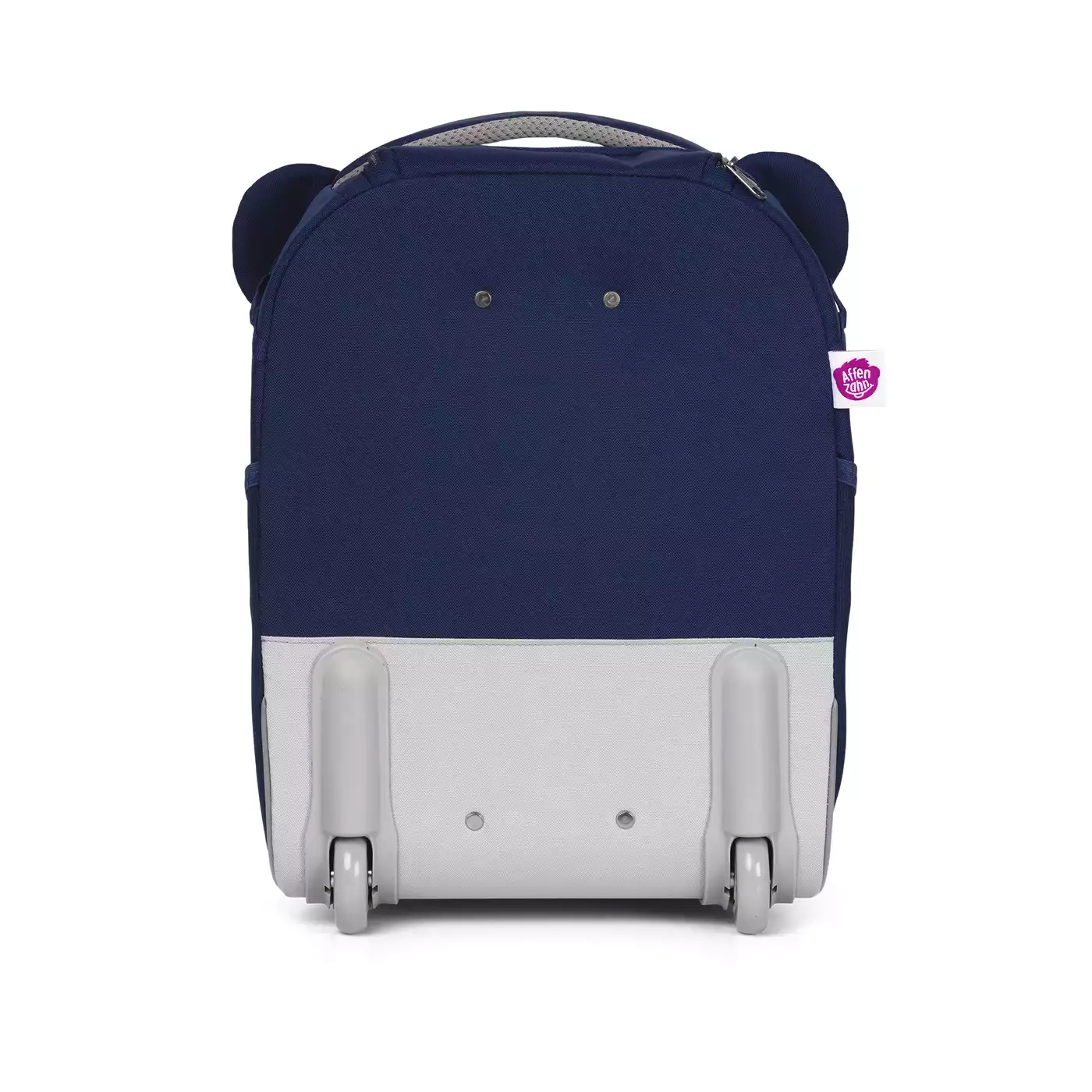 Kinderkoffer, Affenzahn, Blau – Produktansicht