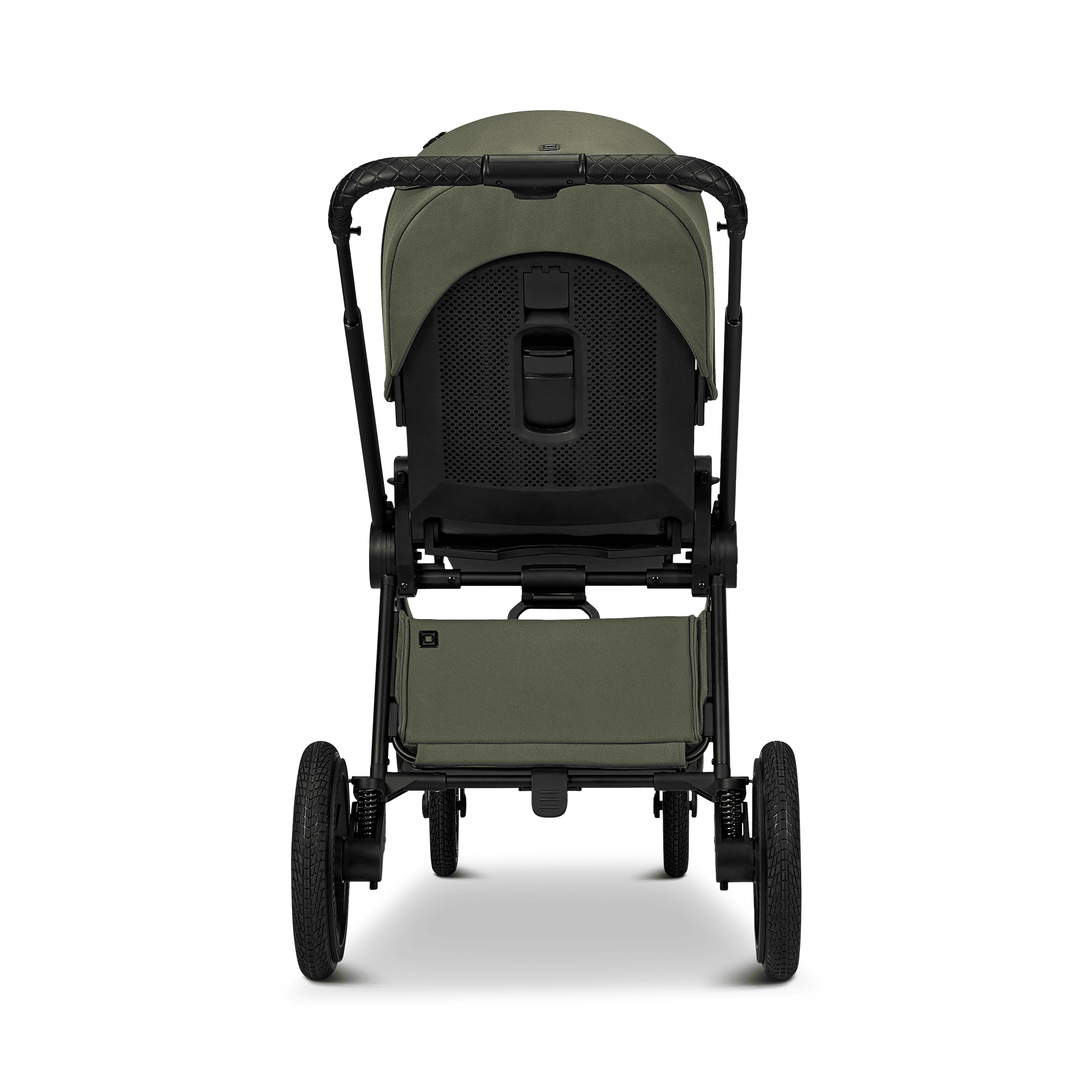 Kombi-Kinderwagen, MOON, Grün – Produktansicht