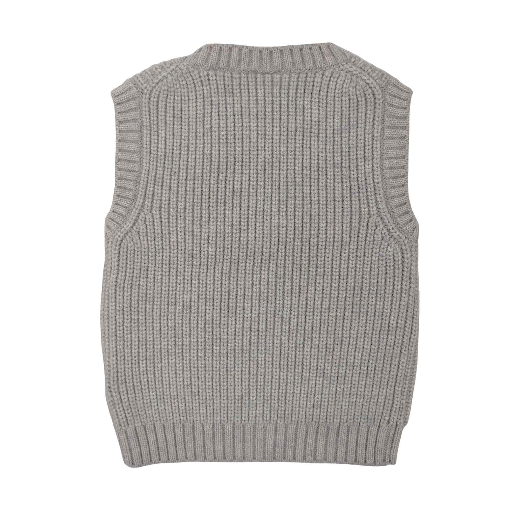 Strickpullover, LITTLE ONE, Beige – Besonderheit: ärmelloser Pullover