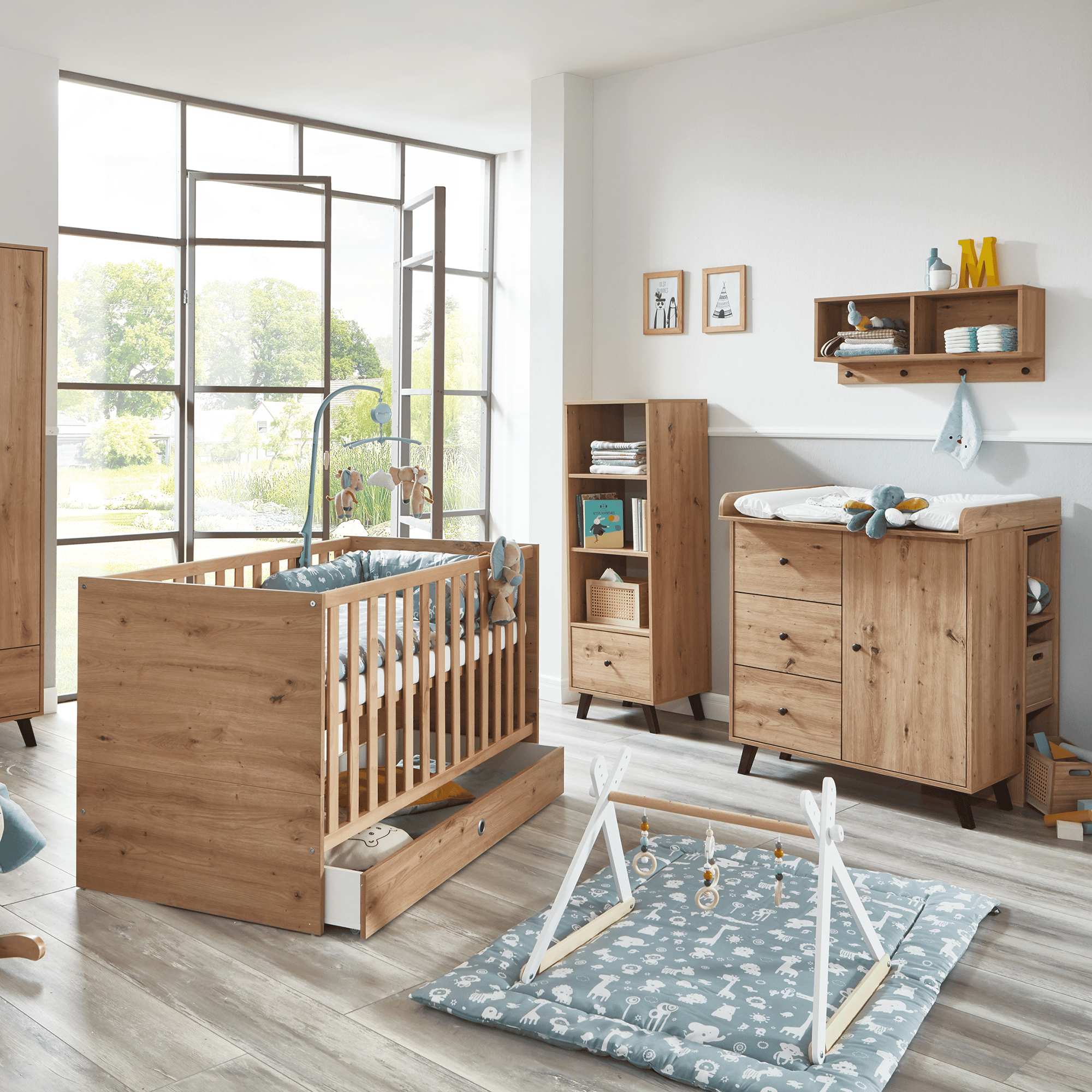 2-teiliges Spar-Set Babyzimmer Niklas Arthur Berndt Braun 9000000000329 1