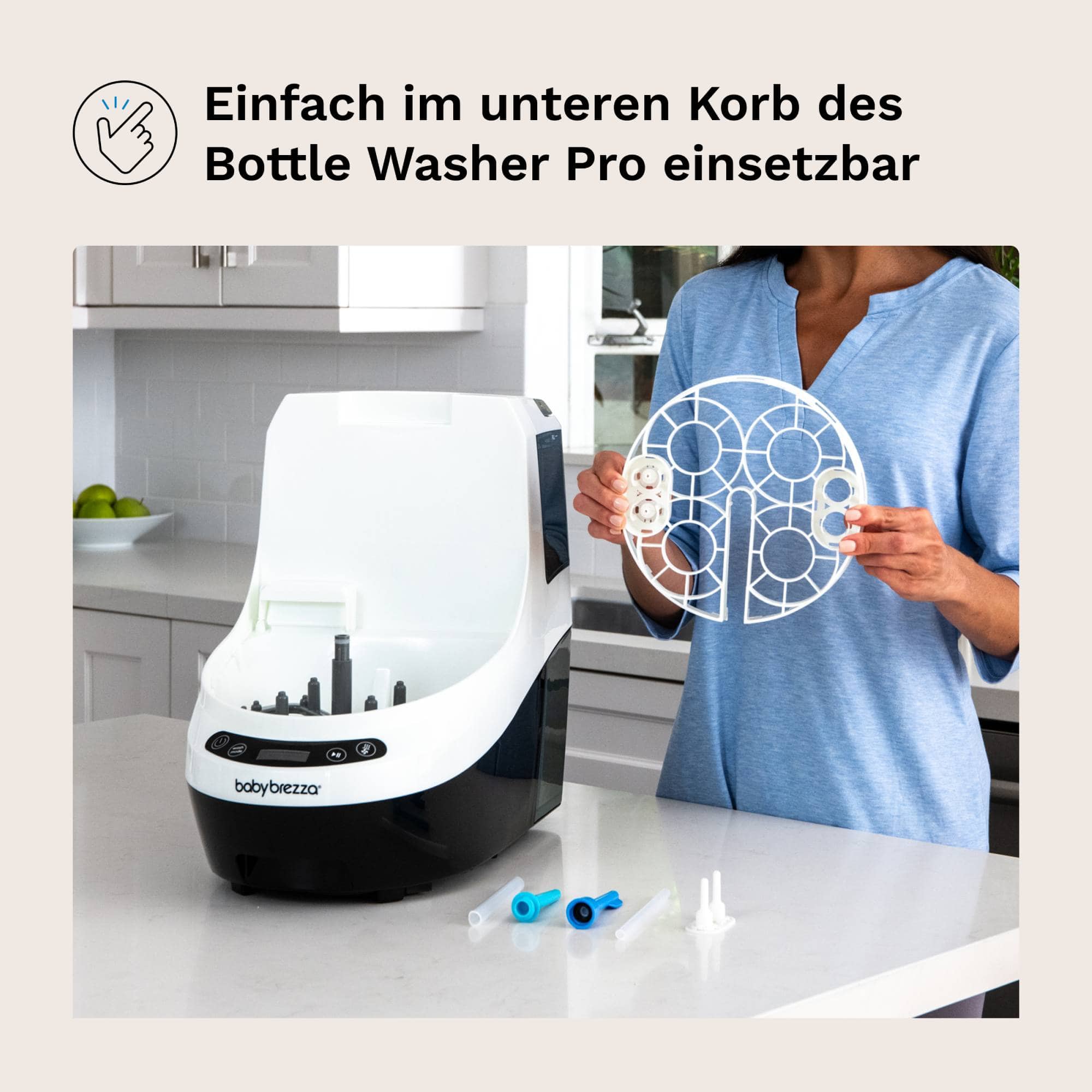 Vaporisatoren, babybrezza, Weiß – Produktansicht
