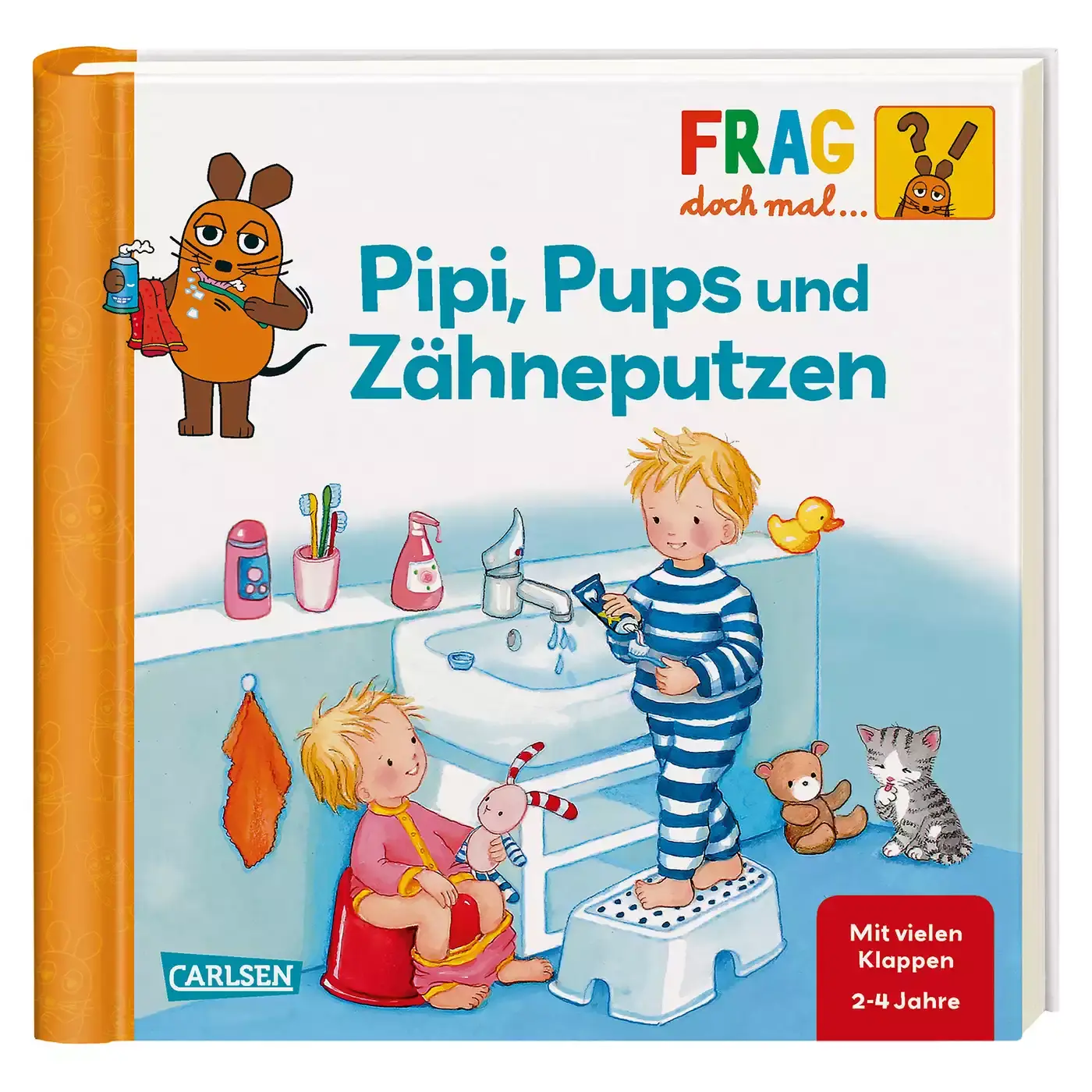 Frag doch mal ... die Maus!: Pipi, Pups und Zähneputzen CARLSEN 2000576422198 3