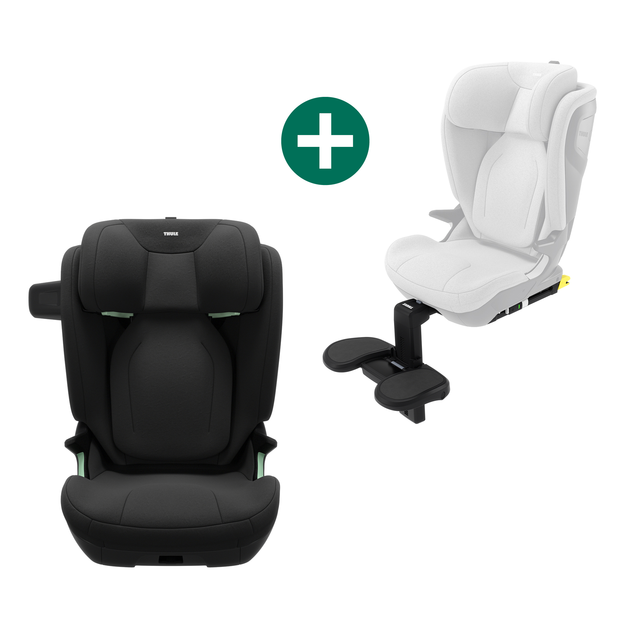 Kindersitze 15-36 kg, Gruppe 2/3, THULE, Schwarz – Produktansicht