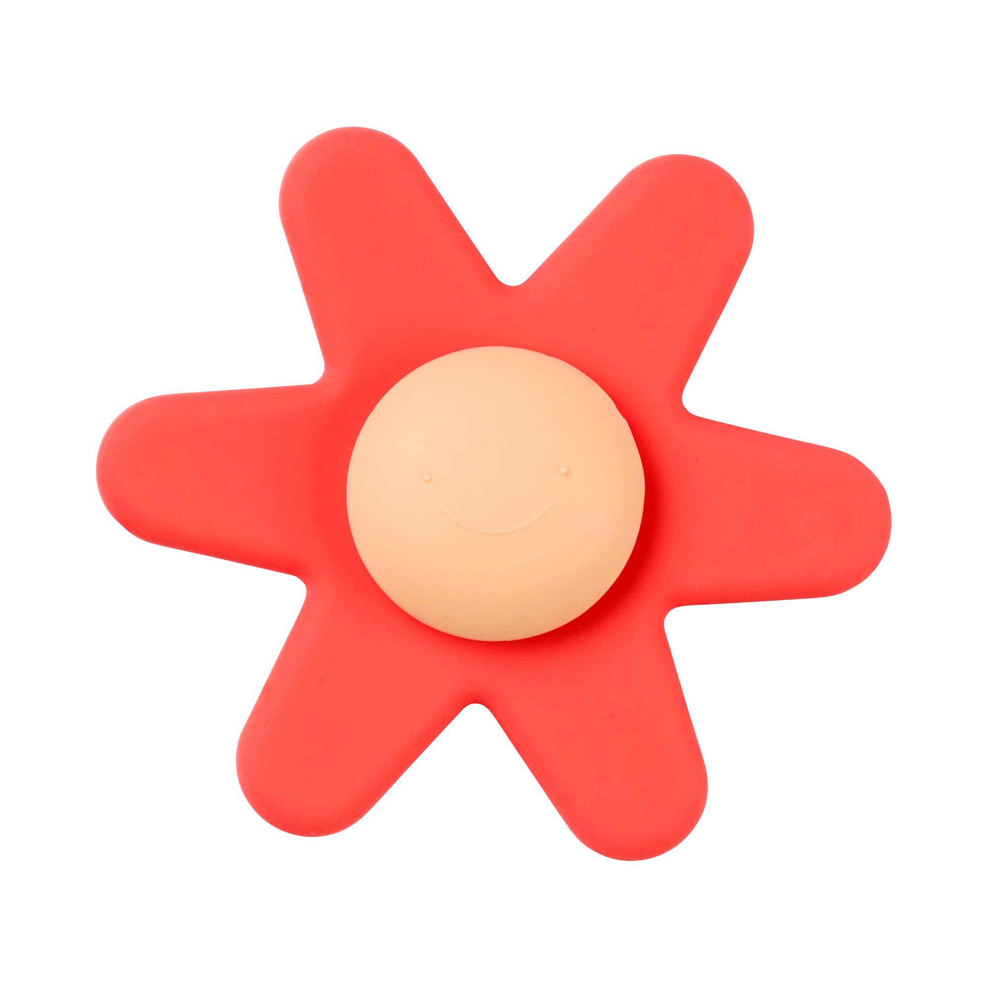 Badespielzeug, Nattou, Pink – Besonderheit: lässt sich mit seinem Saugnapf auf jede haftende Oberfläche kleben