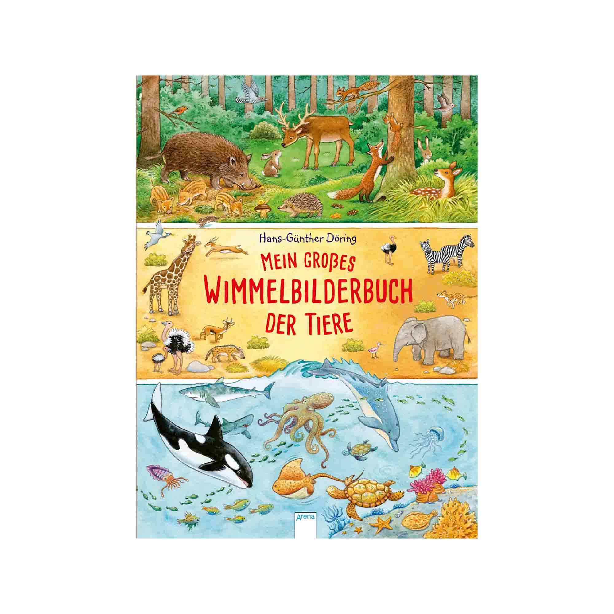 Wimmelbücher, Arena, Gelb – Besonderheit: fördert die Entdeckungslust
