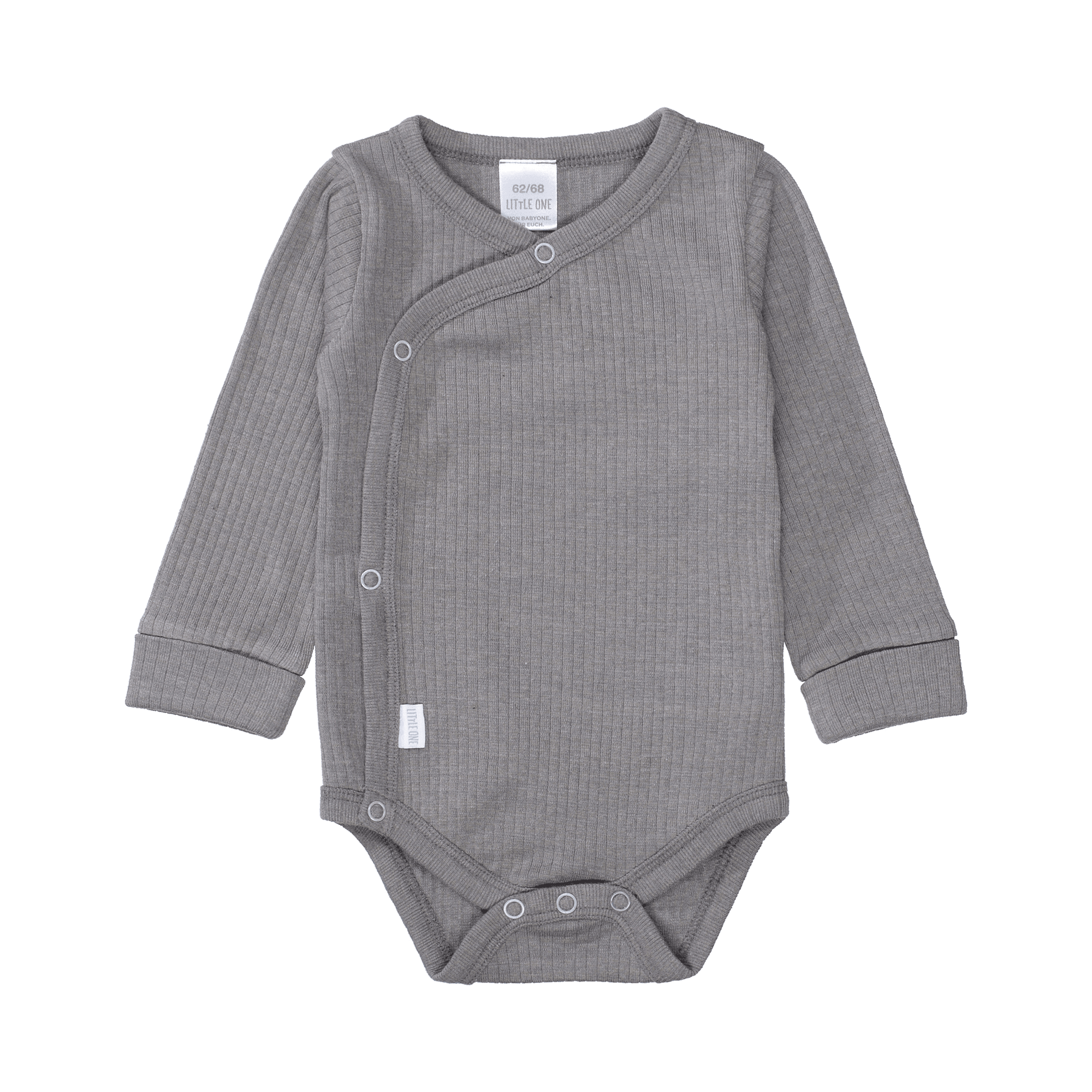 Wickelbodys, LITTLE ONE, Grau – Produktansicht