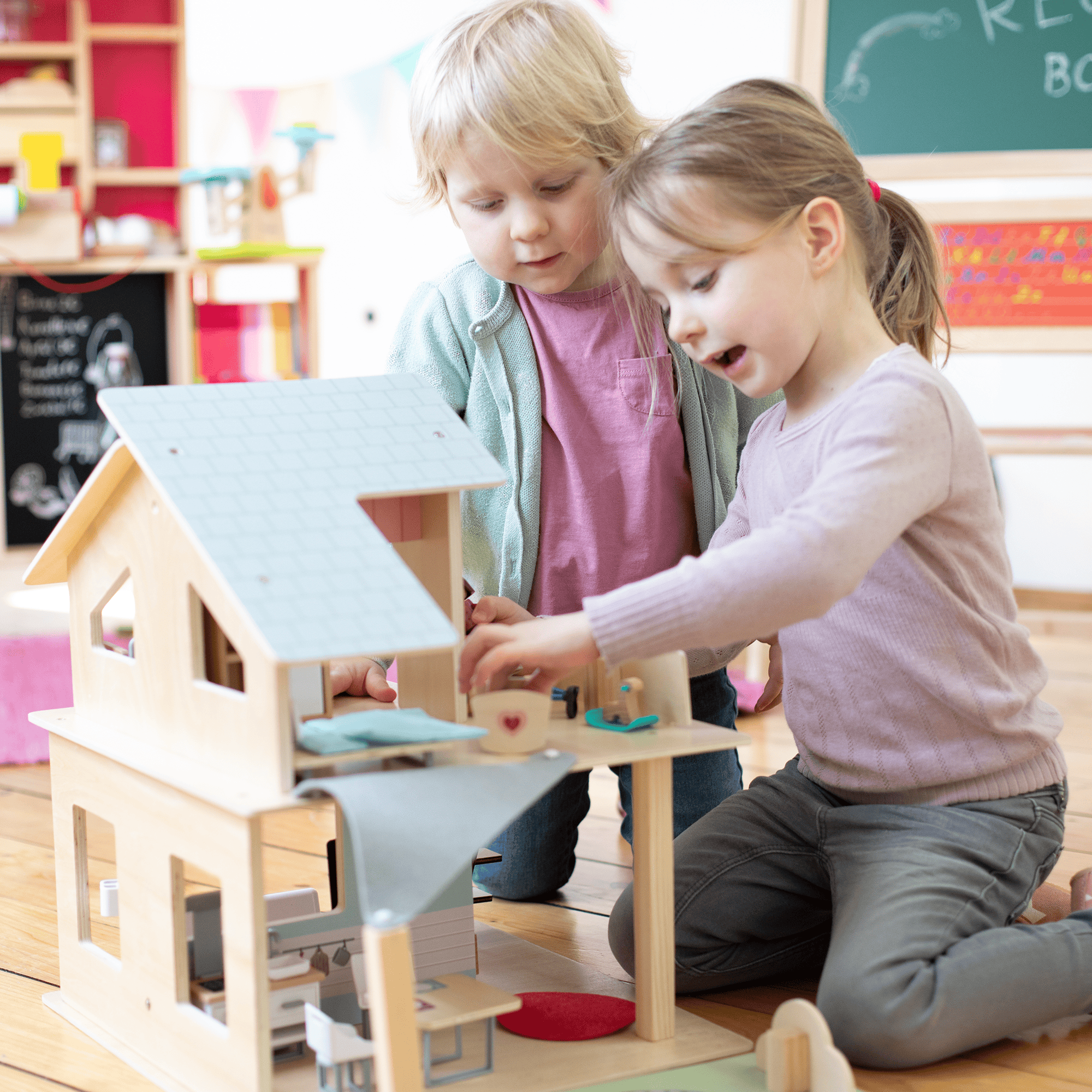 Puppen & Puppenwagen, Eichhorn, Braun – Produktansicht