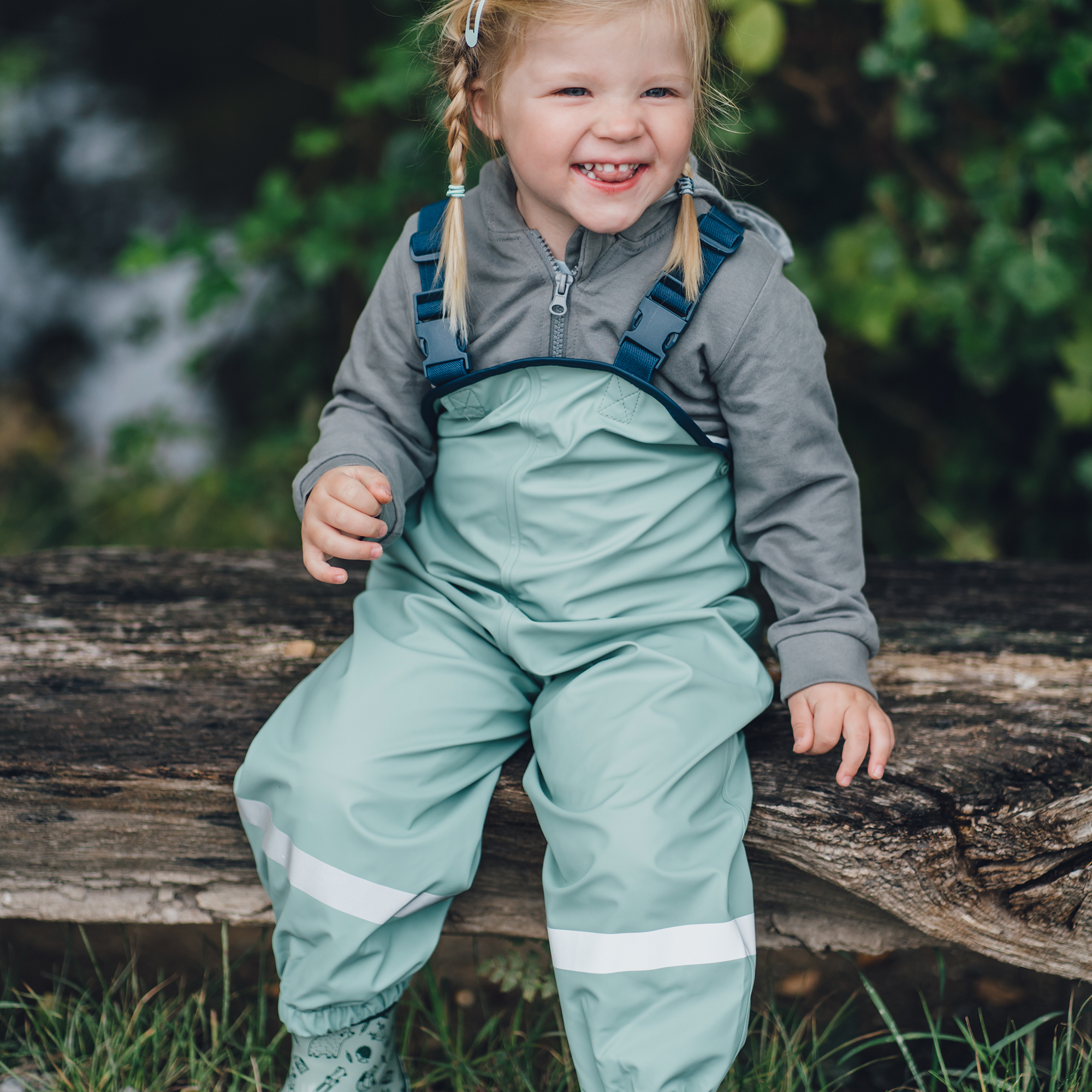 Matschhose, Playshoes, Grün – Produktansicht