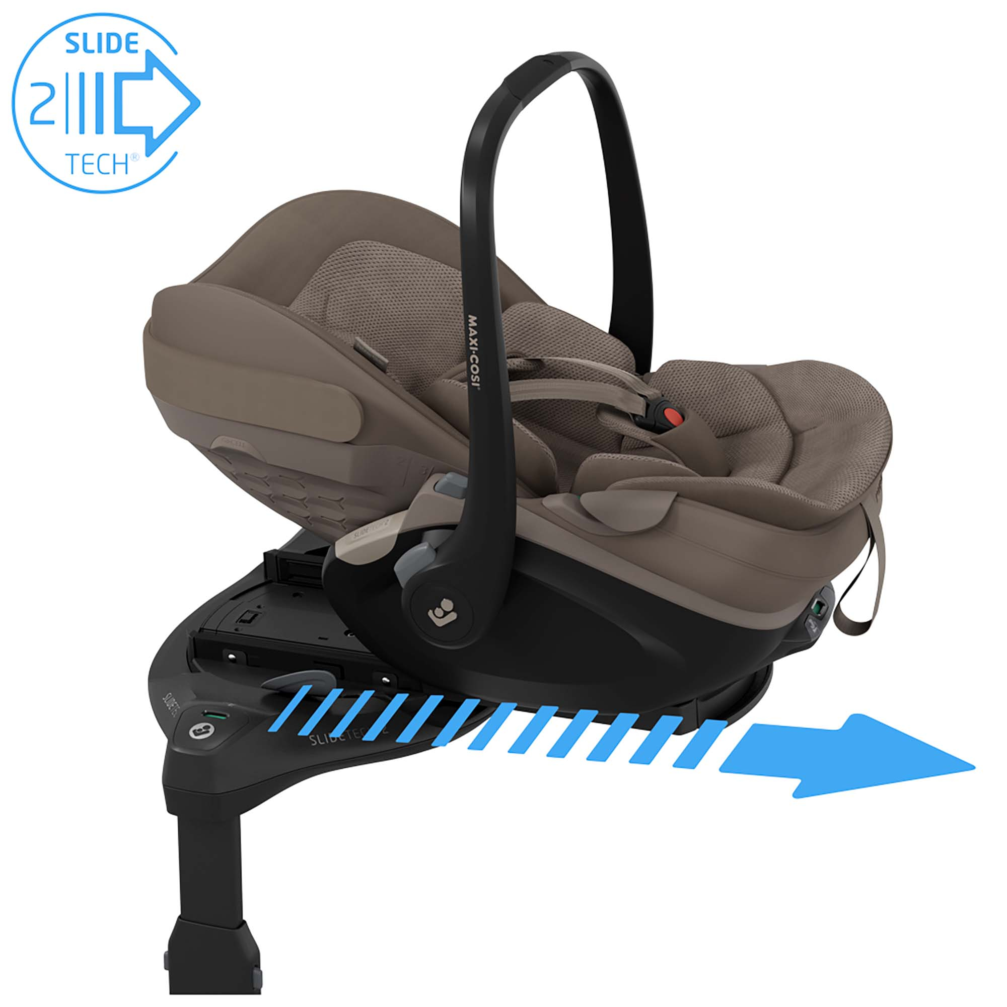 Babyschalen 0-13 kg, Gruppe 0+, MAXI-COSI Premium, Beige – Produktansicht