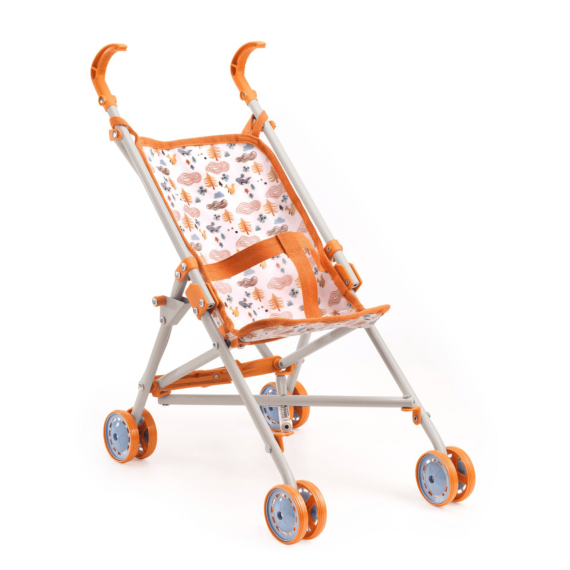 Puppen & Puppenwagen, DJECO, Orange – Produktansicht