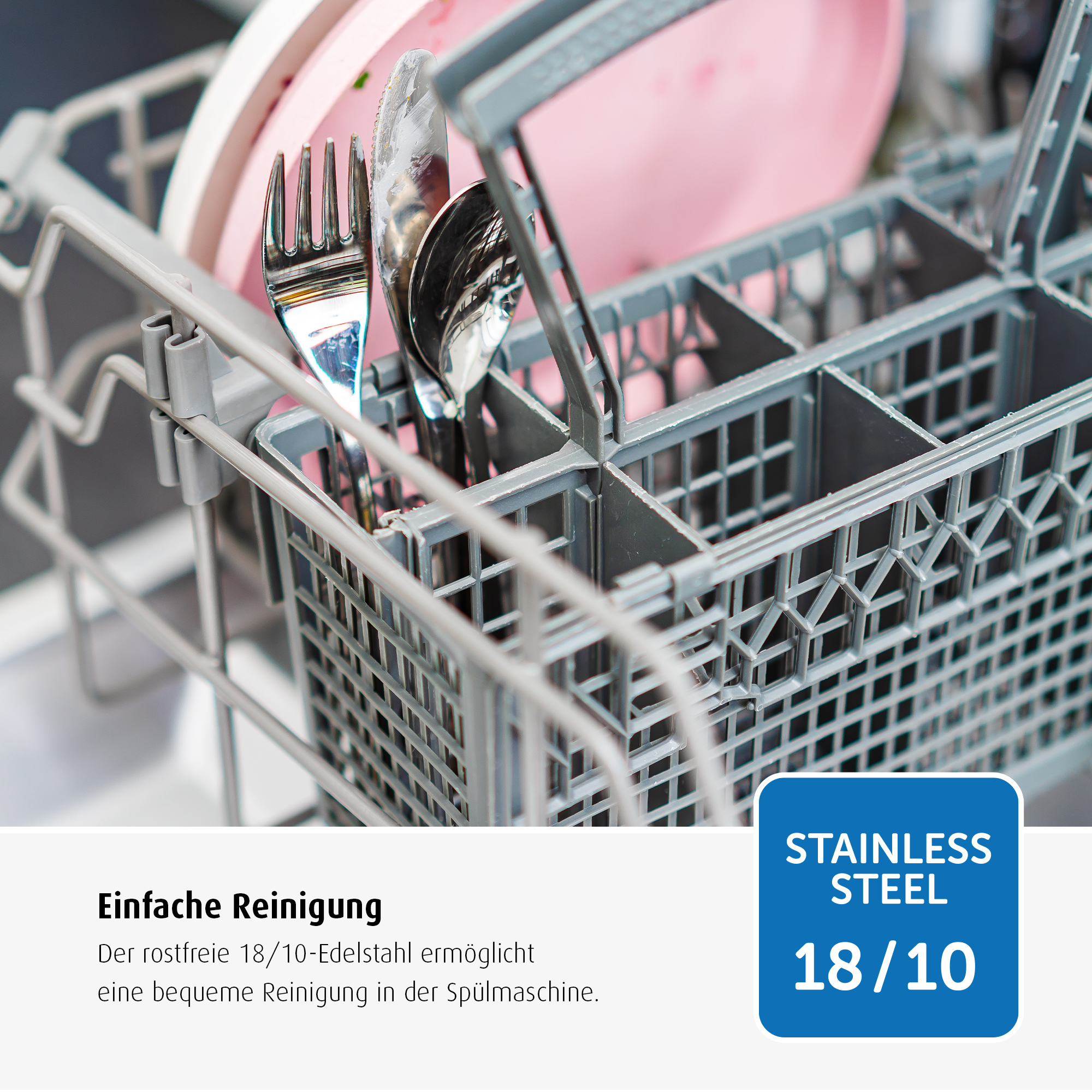 Kinderbesteck, reer, Grau – Produktansicht