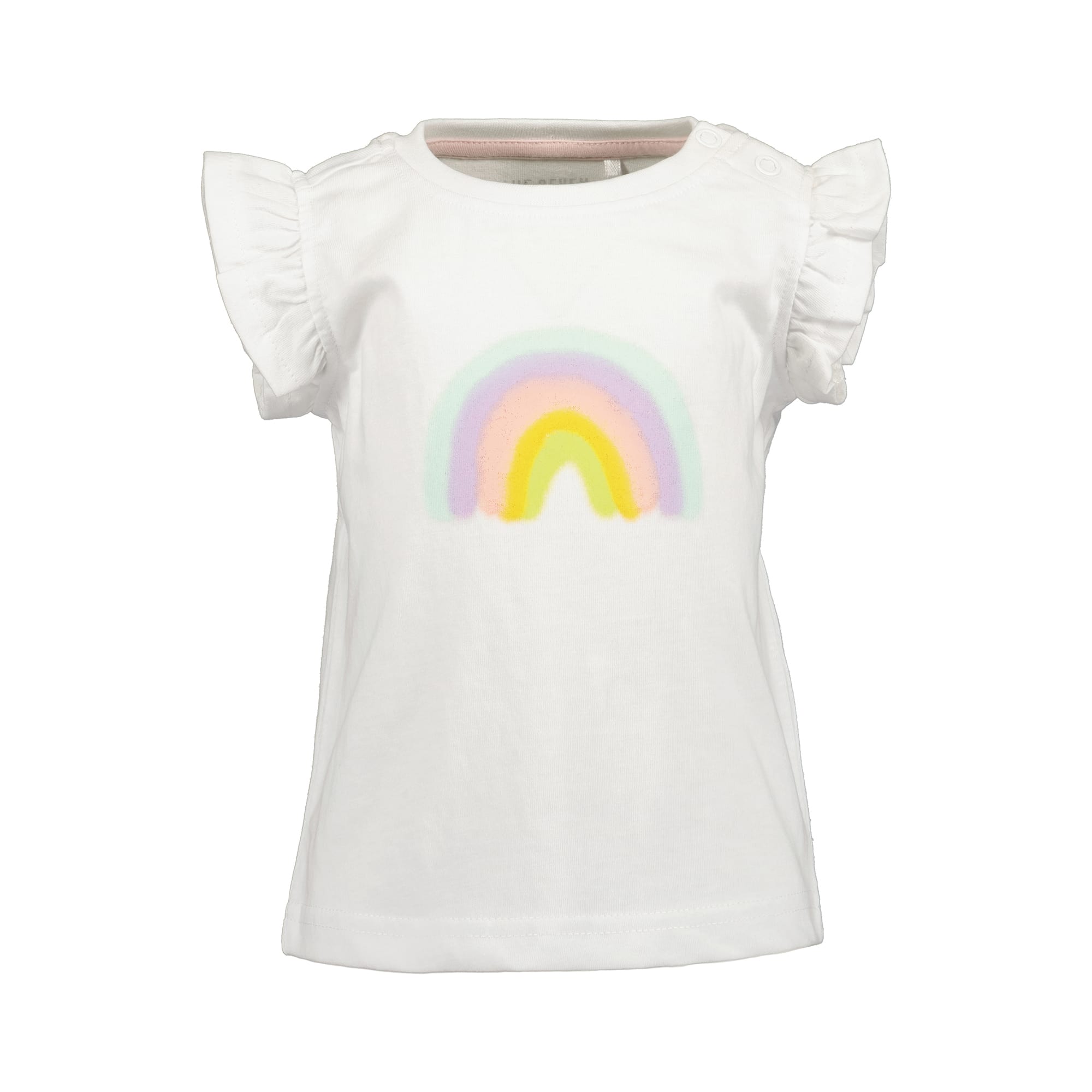 Kurzarmshirts, blue seven, Weiß – Besonderheit: aus 100% Baumwolle