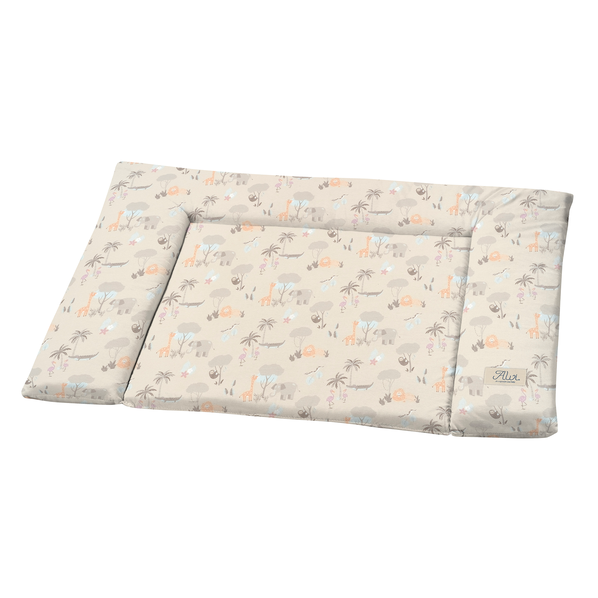 Wickelunterlagen, Alvi, Beige – Besonderheit: Bezug aus 100% Baumwolle