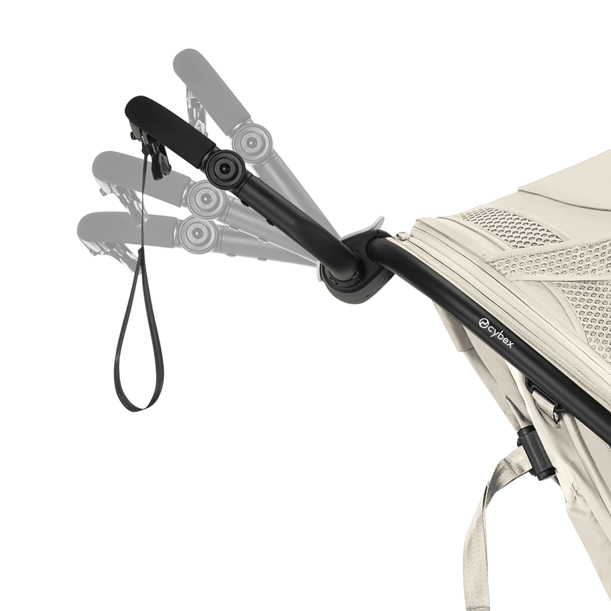 Kombi-Kinderwagen, cybex, Beige – Produktansicht