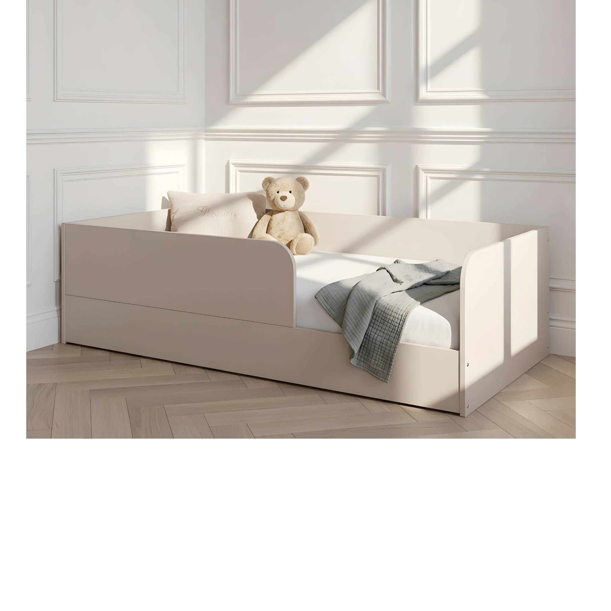 Bodenbetten, Arthur Berndt, Beige – Produktansicht
