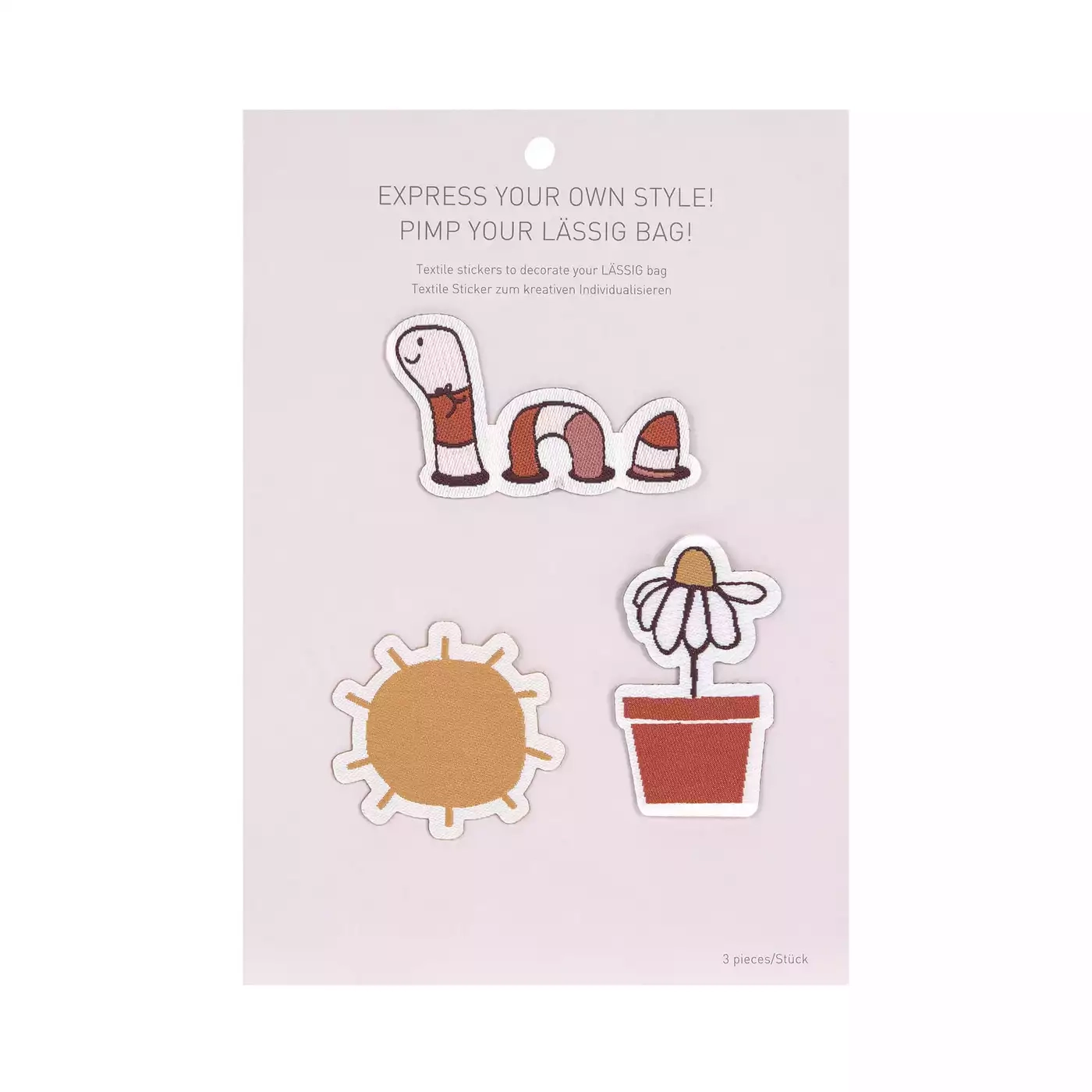 Kinderrucksäcke, LÄSSIG, Lila – Produktansicht