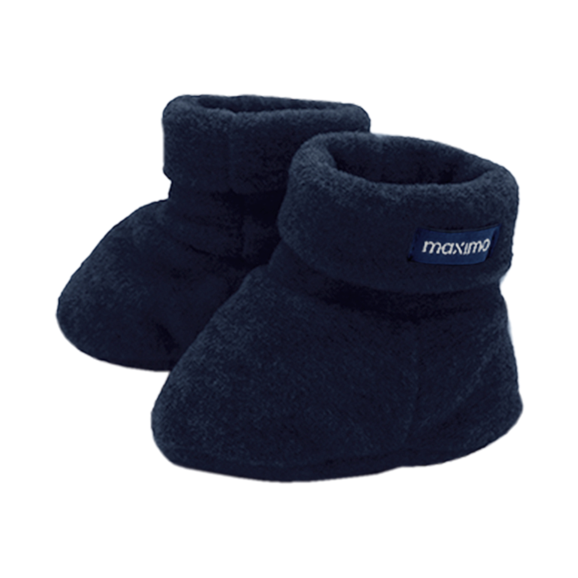 Babyschuhe, MaxiMo, Blau – Besonderheit: aus weichem Fleece