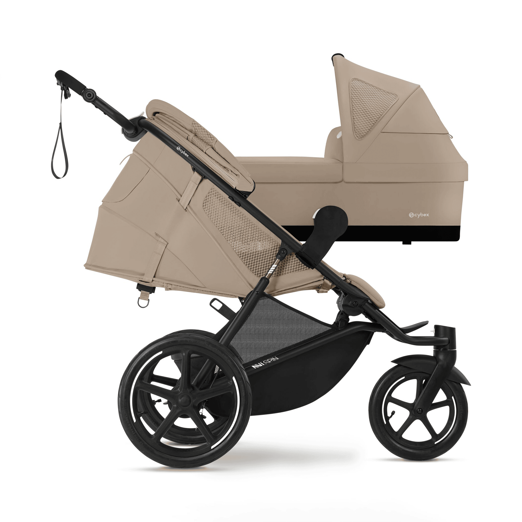 Kombi-Kinderwagen, cybex, Beige – Produktansicht