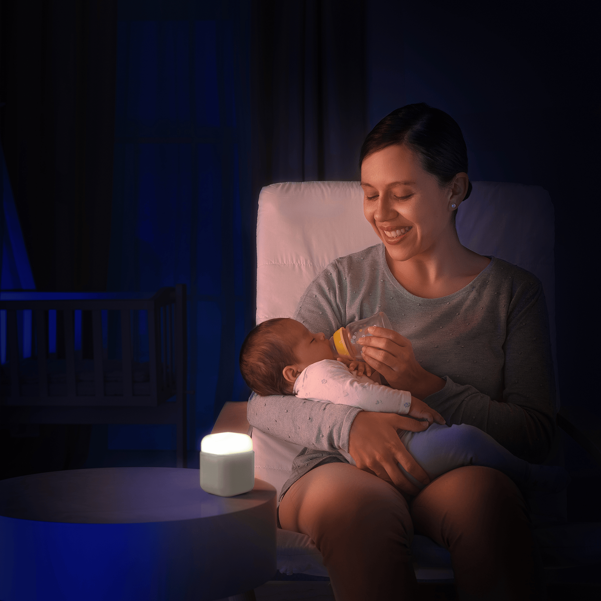 Nachtlichter, reer, Beige – Produktansicht