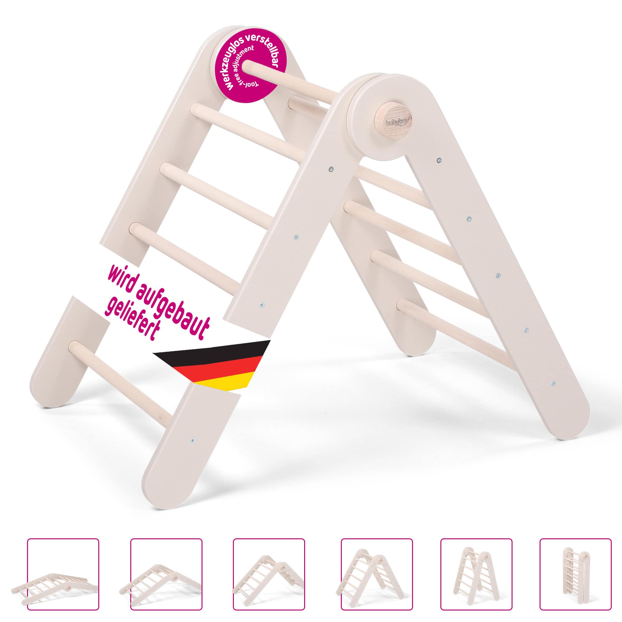 Spielgeräte, babybay, Beige – Produktansicht