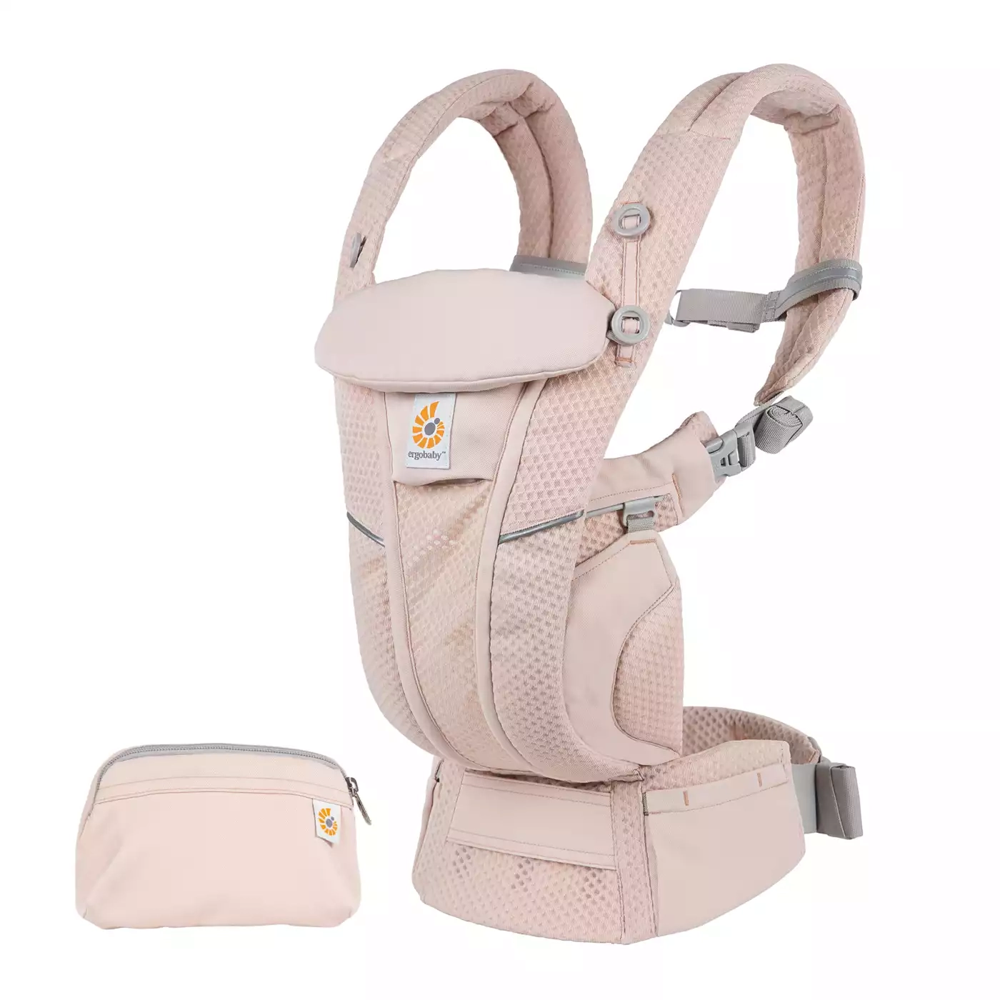ERGObaby Omni Breeze Pink Quartz | in Rosa Fronttrageweise | BabyOne