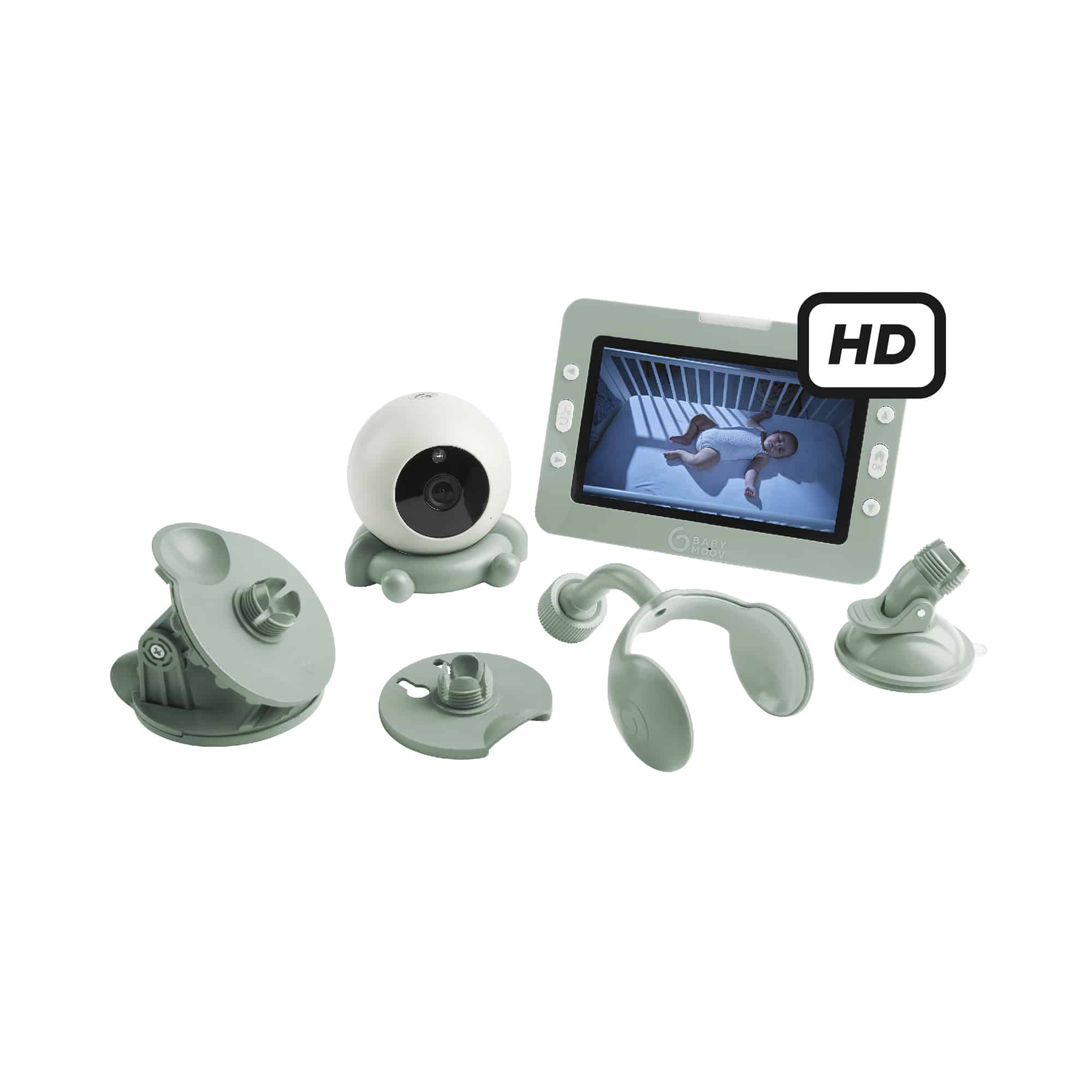 Video Babyphone, babymoov, Weiß – Produktansicht