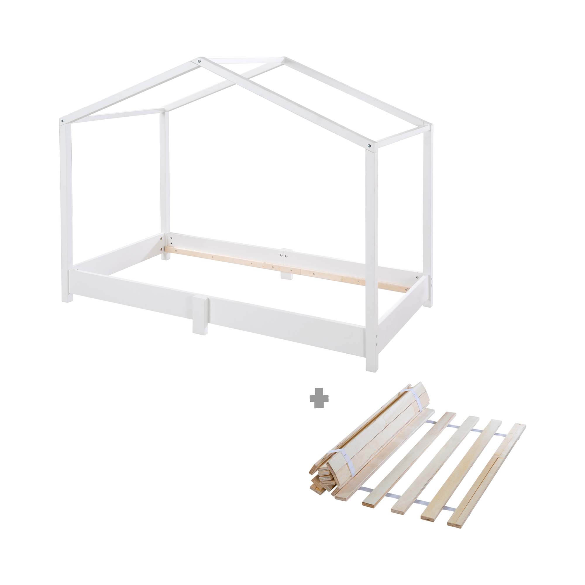 Hausbett, roba, Weiß – Produktansicht