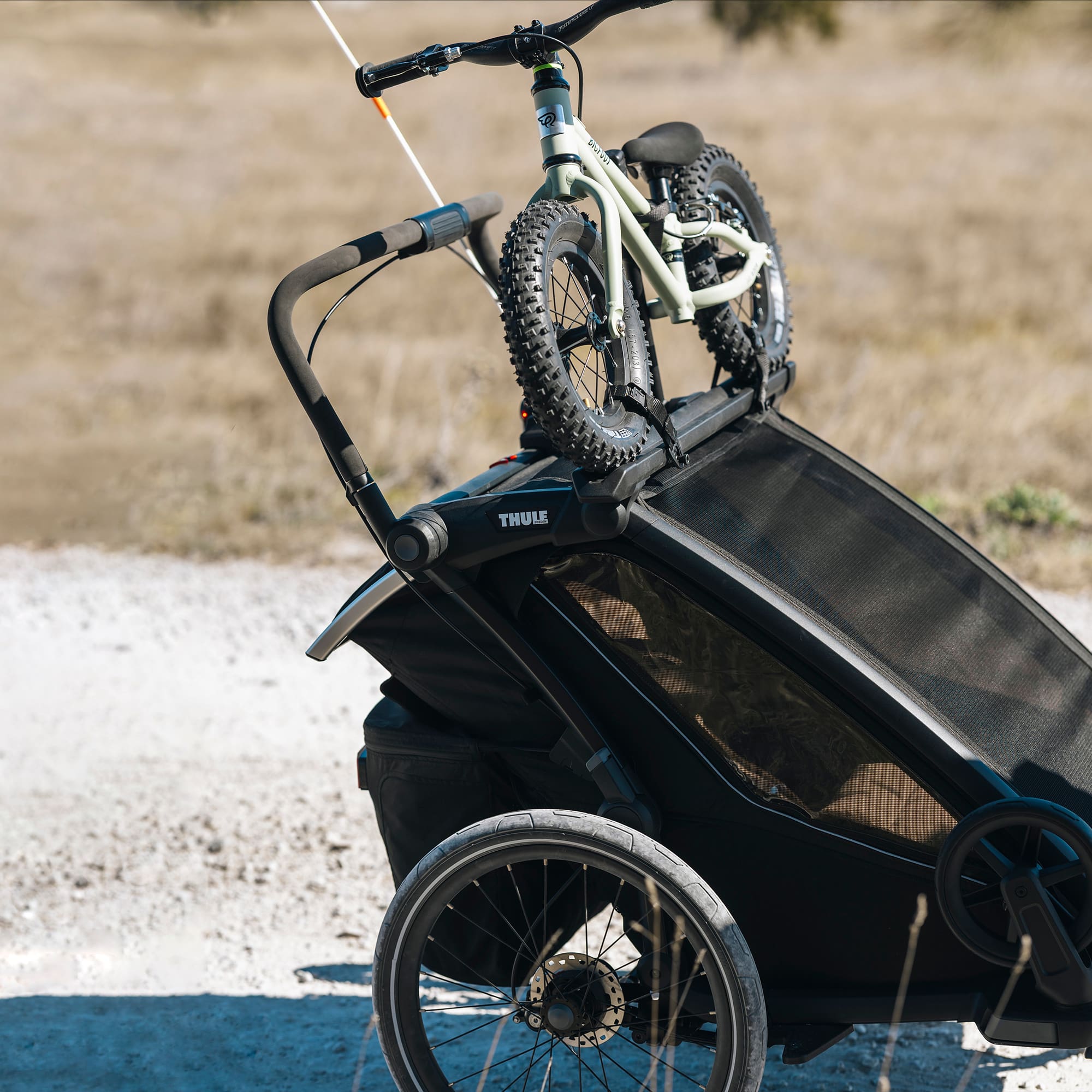 Fahrradanhänger Zubehör, THULE, Schwarz – Produktansicht