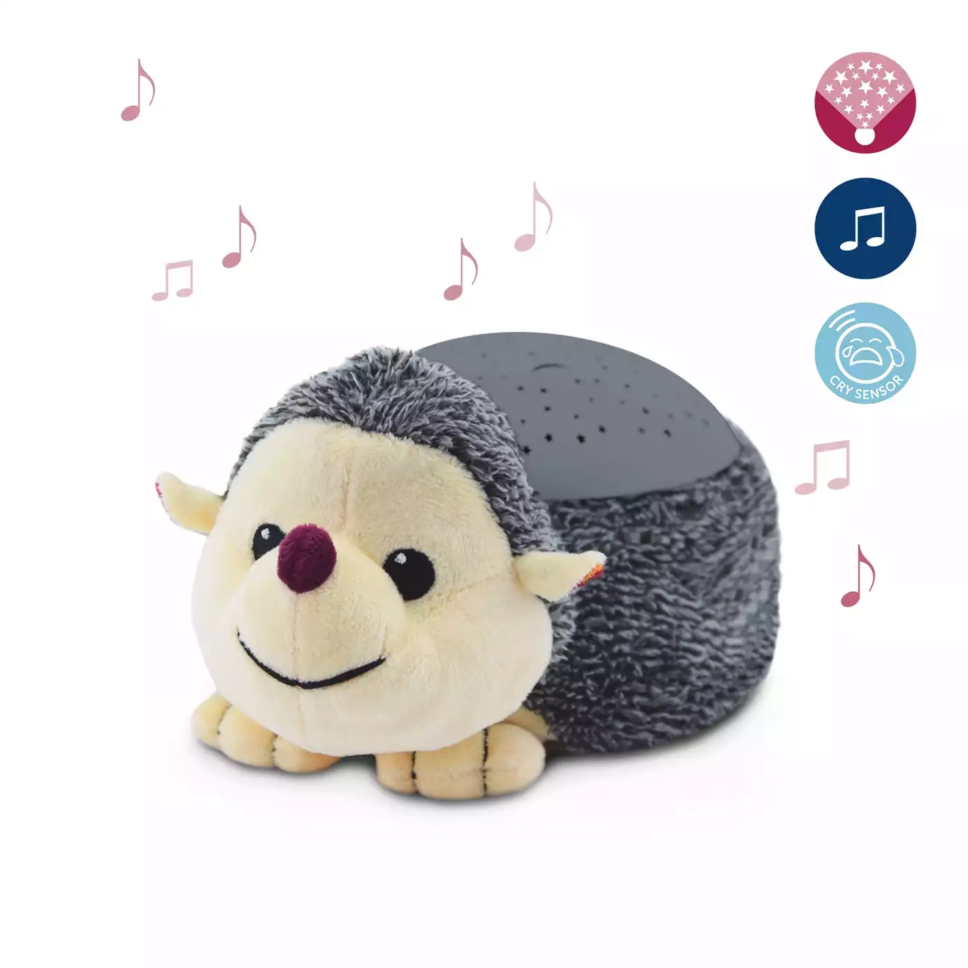 Nachtlichter, ZAZU, Grau – Produktansicht