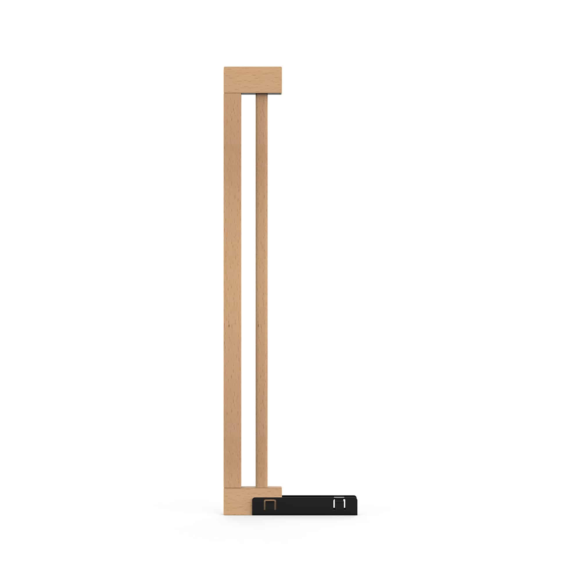 Tür- & Treppenschutzgitter, Geuther, Beige – Besonderheit: Verlängerung für Easylock Wood mit Flat Step in ECO