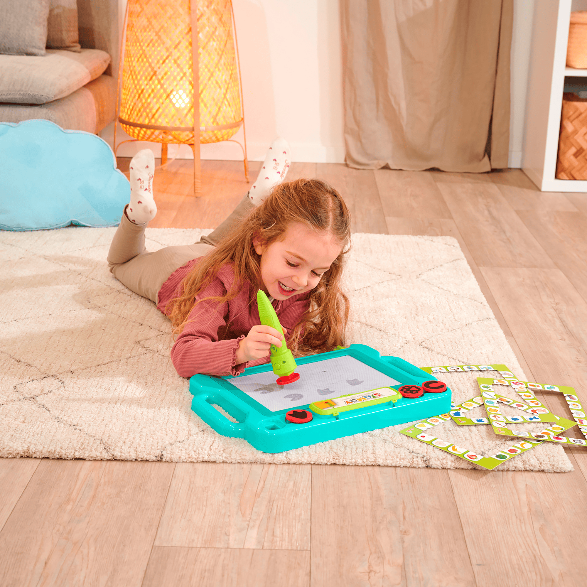 Malen & Kneten, Simba, Blau – Produktansicht