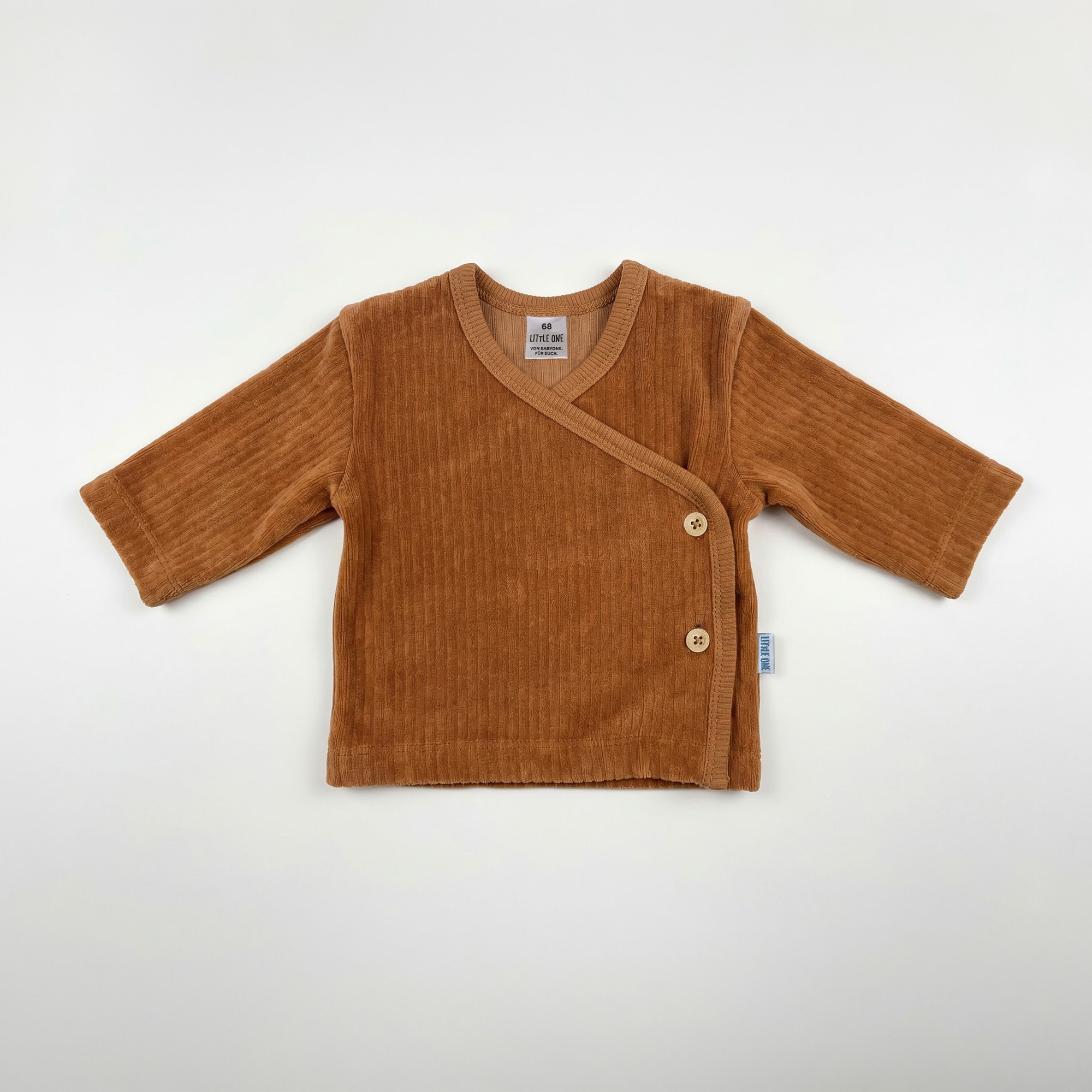Wickelshirt, LITTLE ONE, Braun – Produktansicht