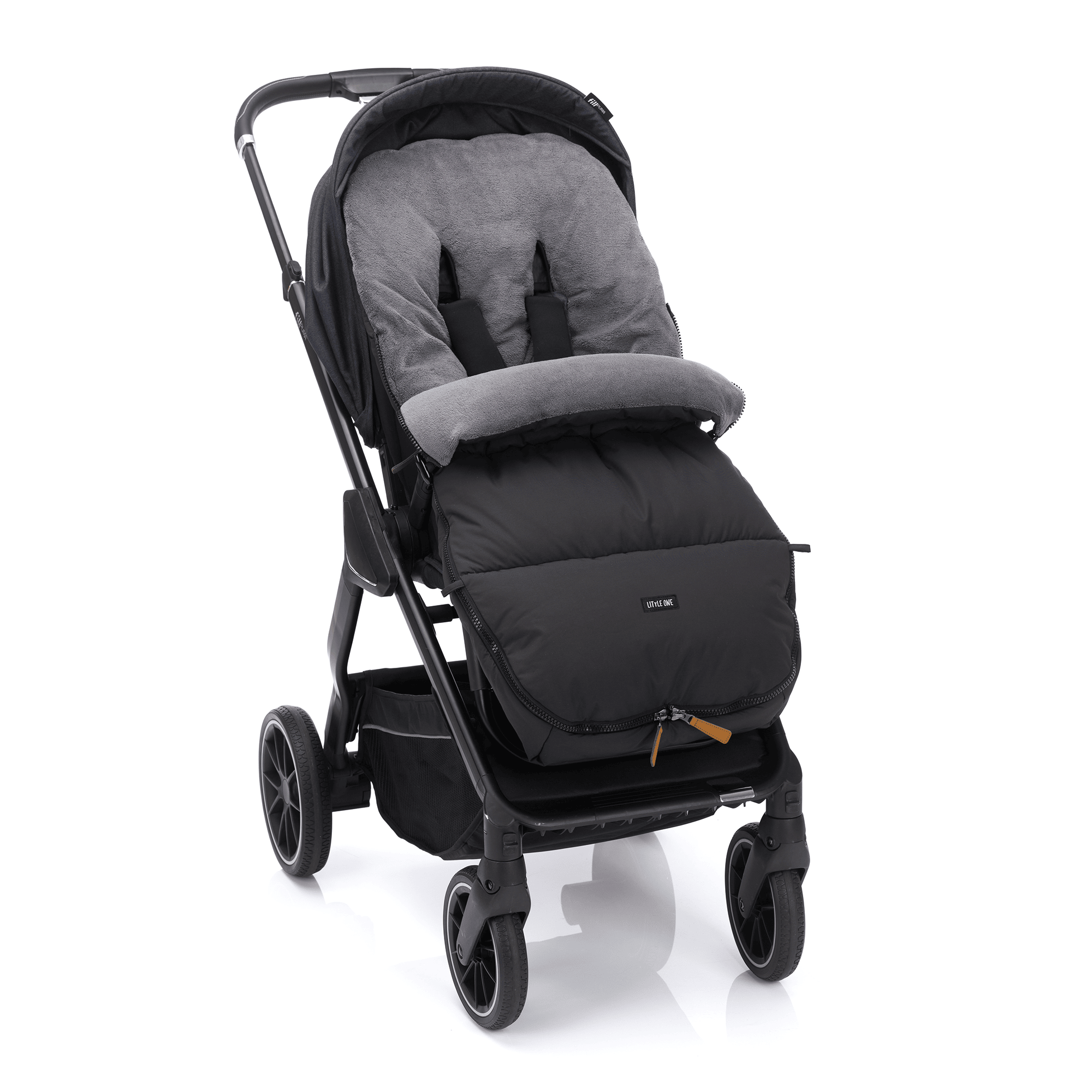 Fußsäcke & Decken, LITTLE ONE, Schwarz – Produktansicht
