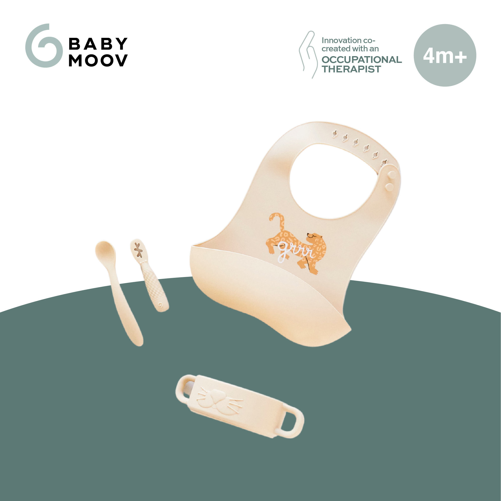 Besteck & Geschirr, babymoov, Beige – Produktansicht