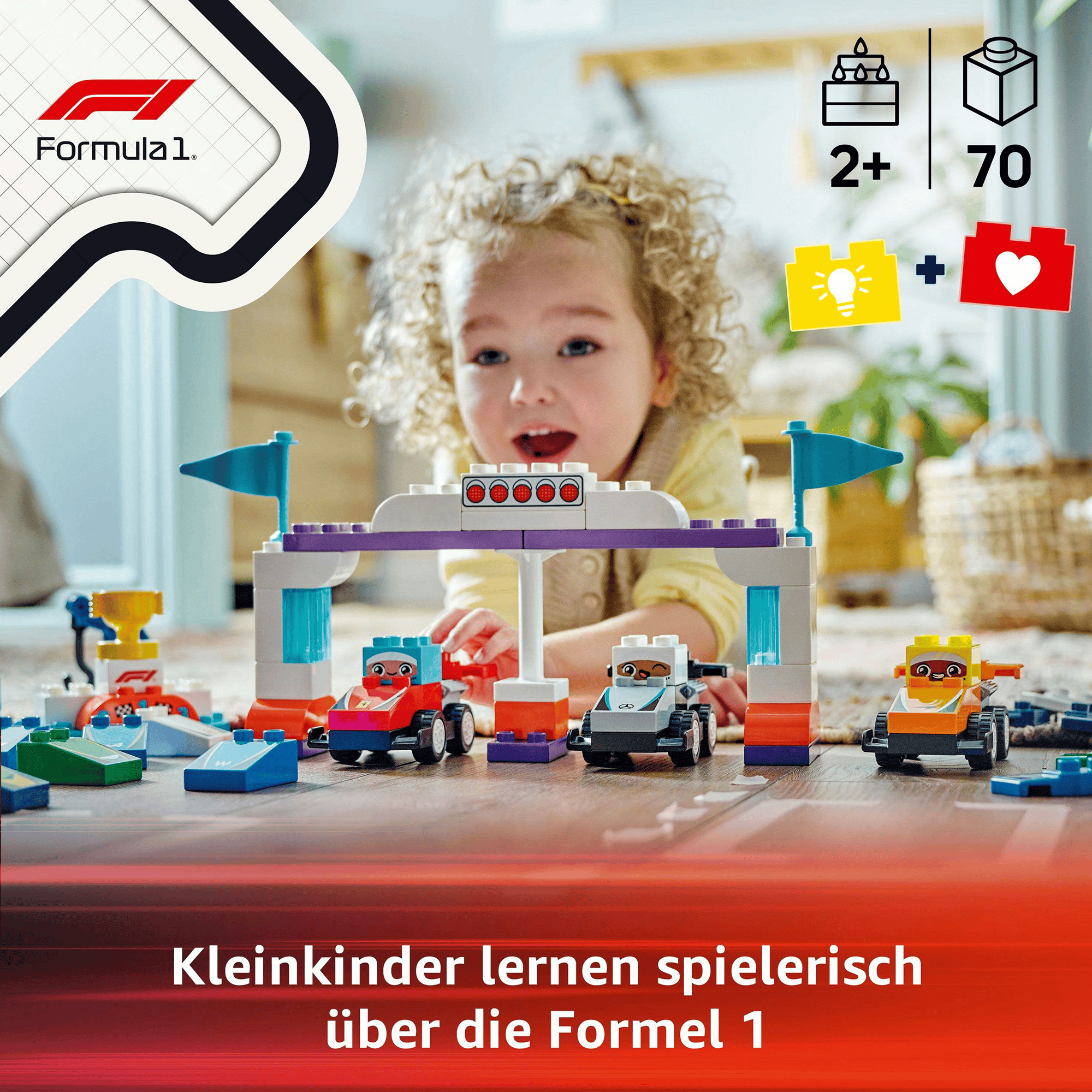 Konstruktionsspielzeug, LEGO, Mehrfarbig – Produktansicht