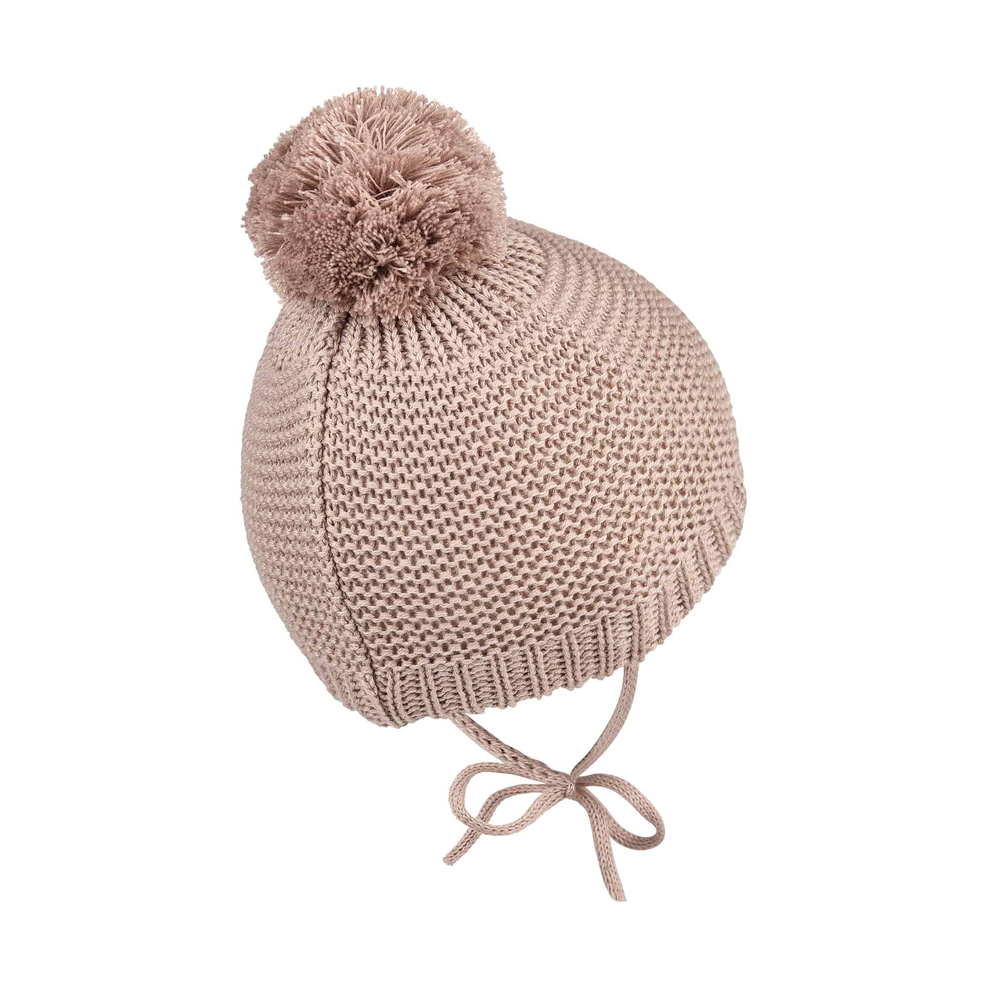 Strickmützen, Sterntaler, Beige – Produktansicht