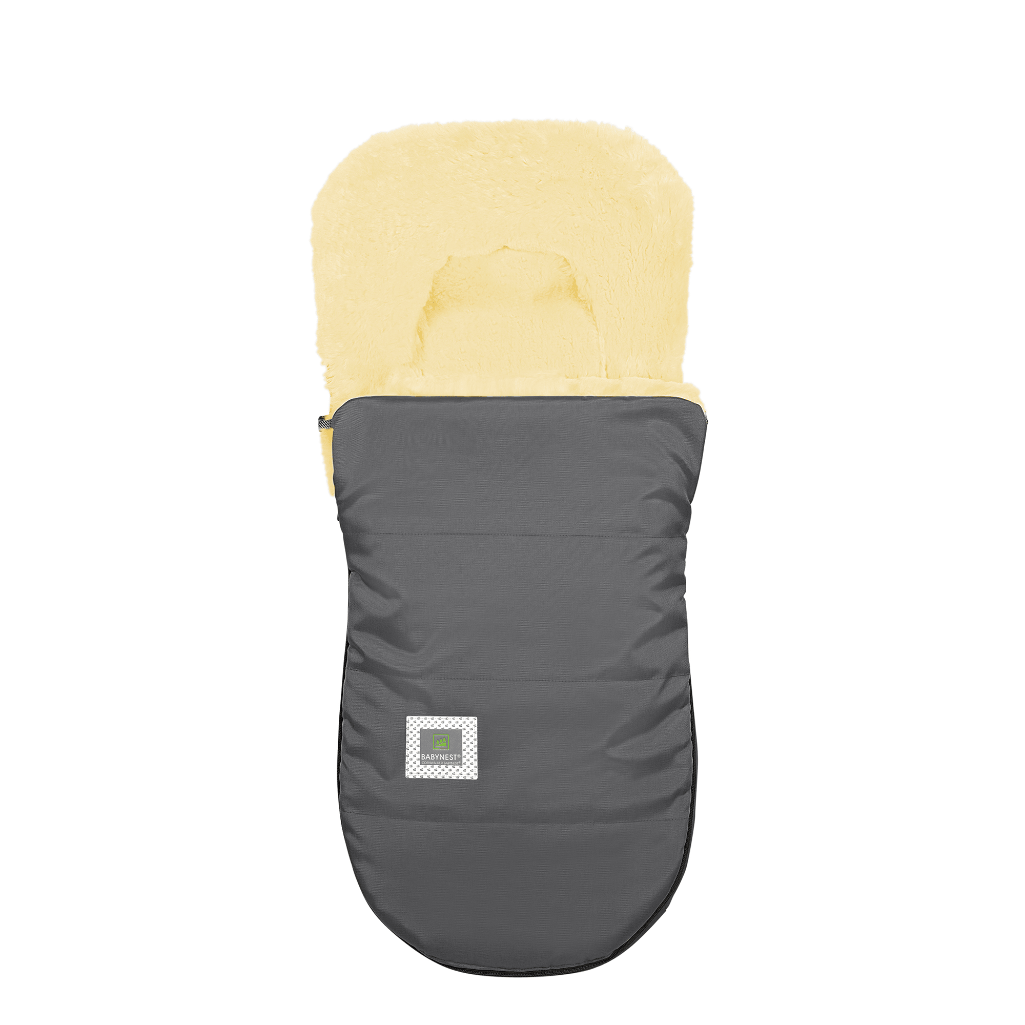 % SALE Kinderwagen, odenwälder, Grau – Besonderheit: echtes Lammfell - Naturprodukt