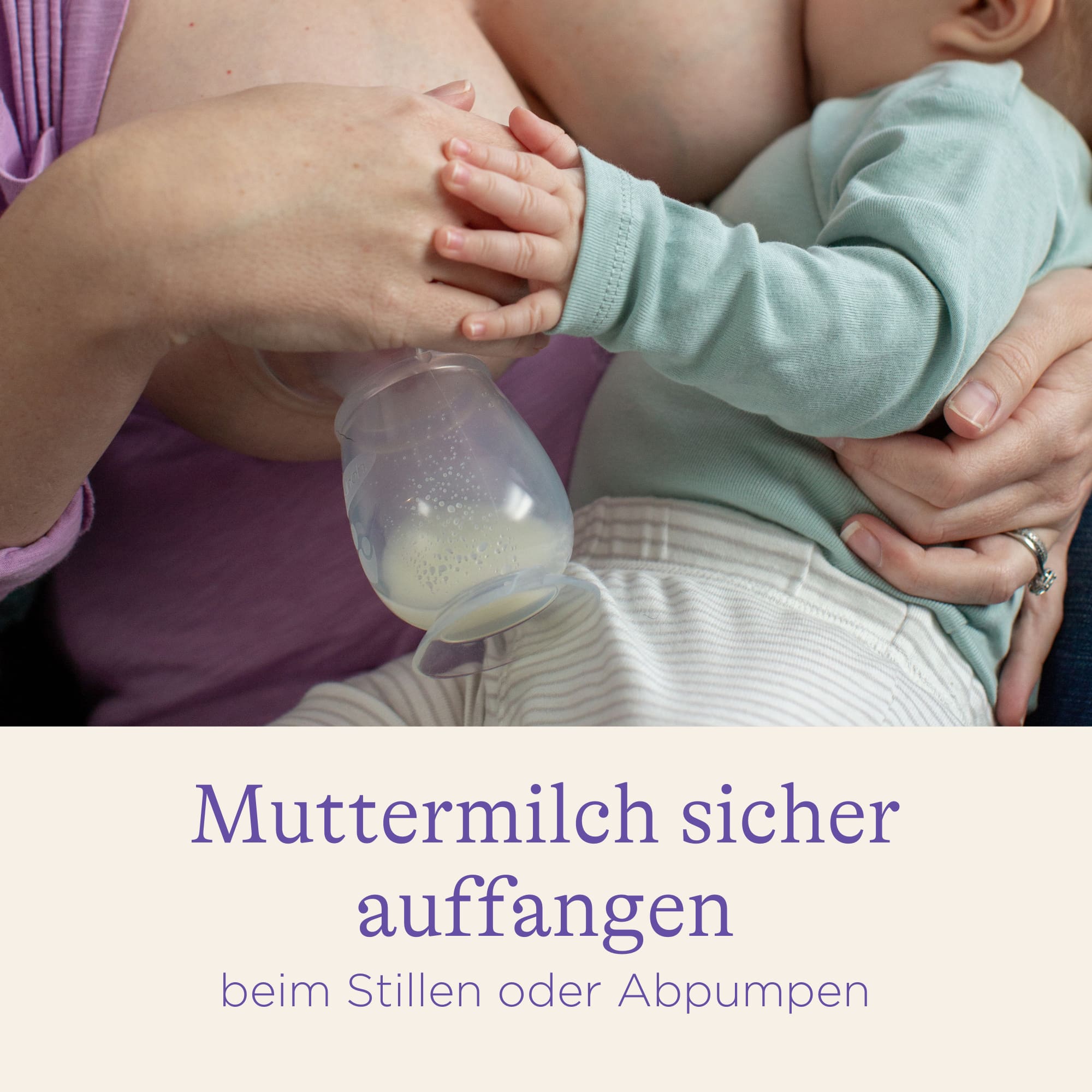 Milchpumpen, Lansinoh, Transparent – Besonderheit: inkl. Umhängeband und Schutzkappe