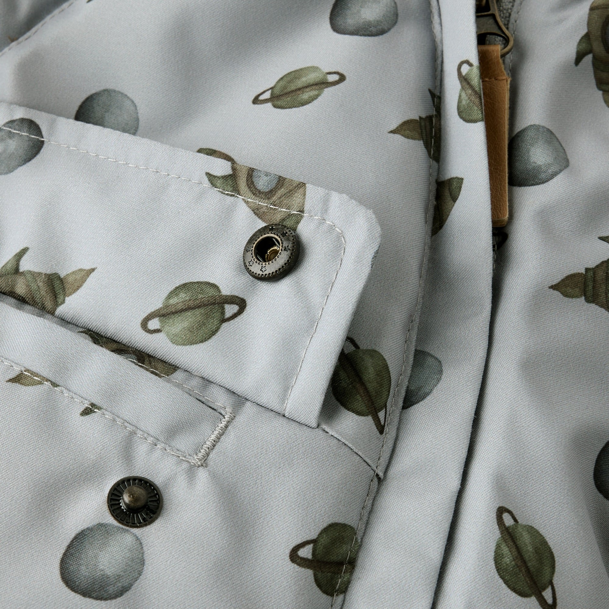 Winterjacken, Lil' Atelier, Grau – Produktansicht