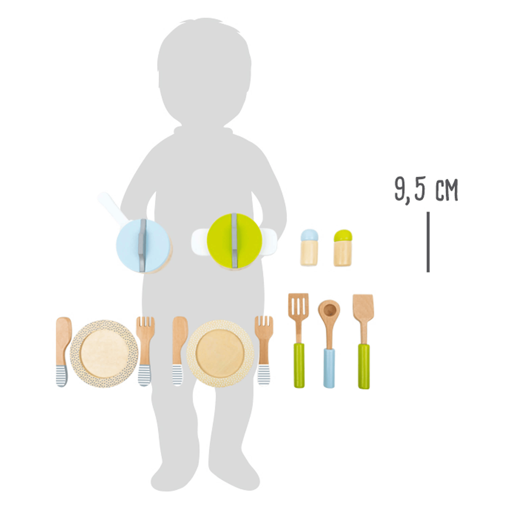 Kinderküche, small foot, Mehrfarbig – Produktansicht