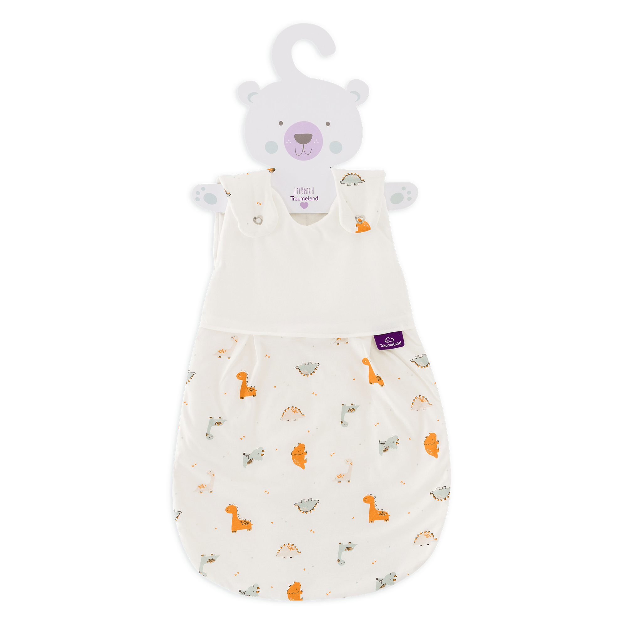 Ganzjahresschlafsäcke, Träumeland, Weiß – Besonderheit: gesundes Schlafklima durch hochwertige Naturfaser