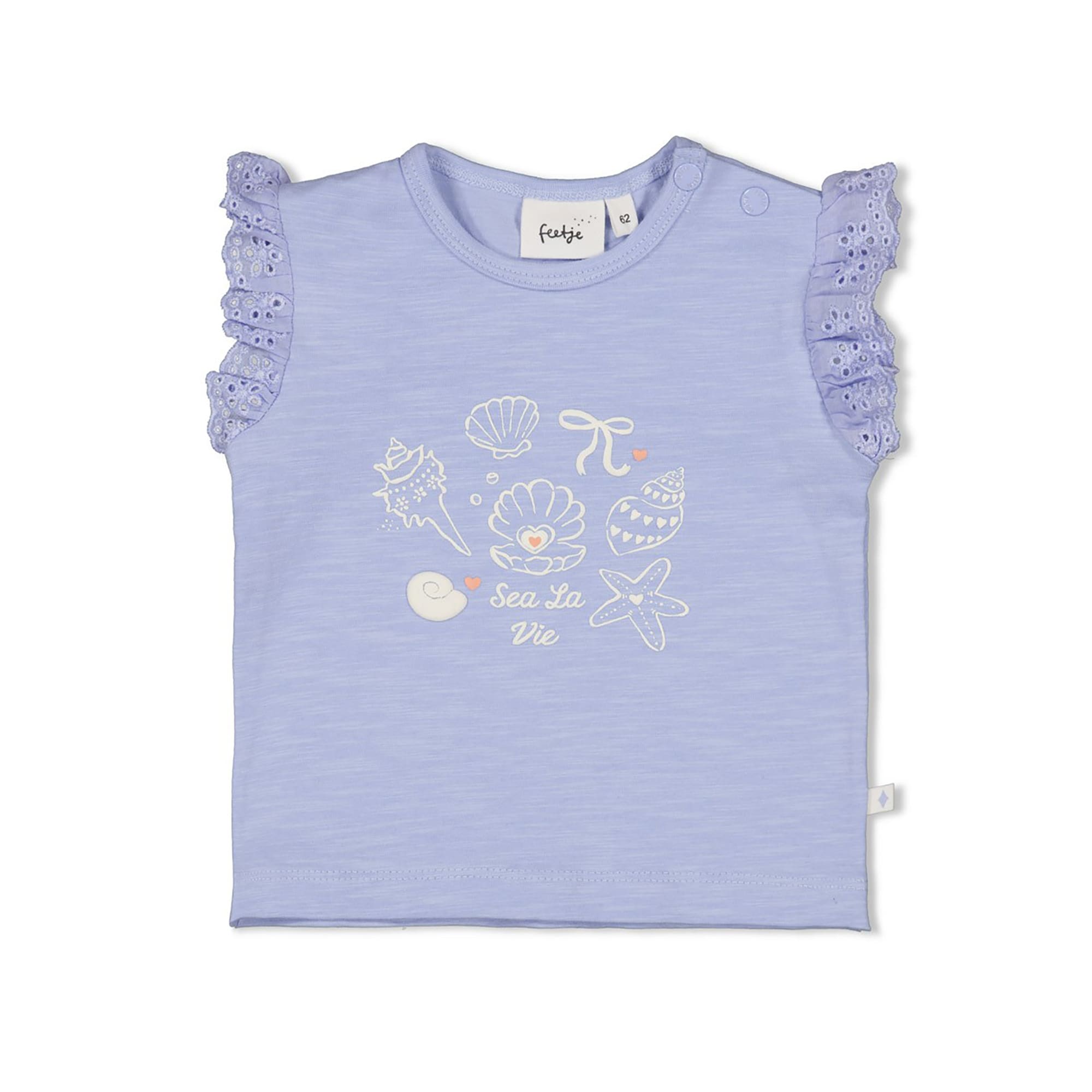 Kurzarmshirts, FEETJE, Blau – Produktansicht