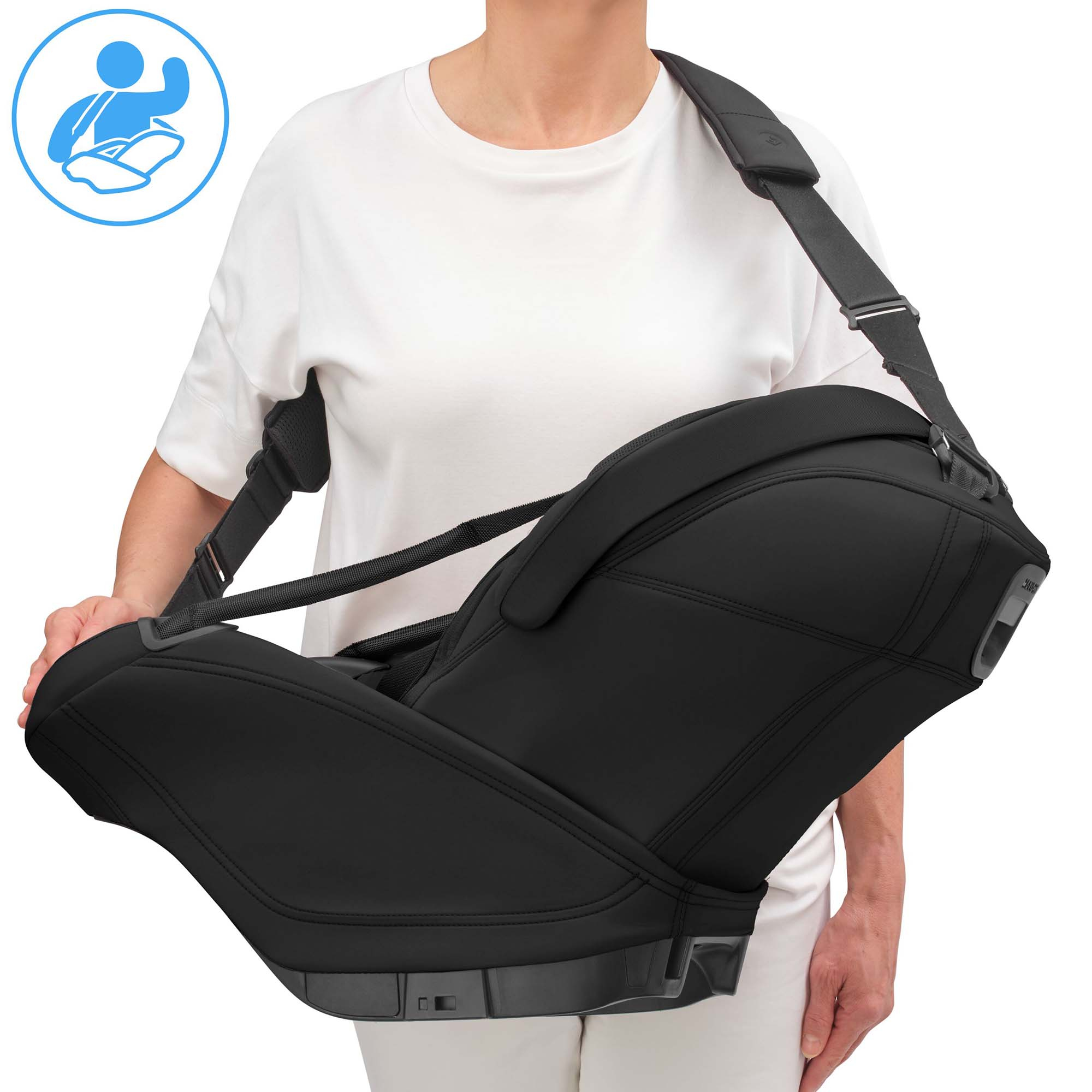 Babyschalen 0-13 kg, Gruppe 0+, MAXI-COSI Premium, Schwarz – Produktansicht