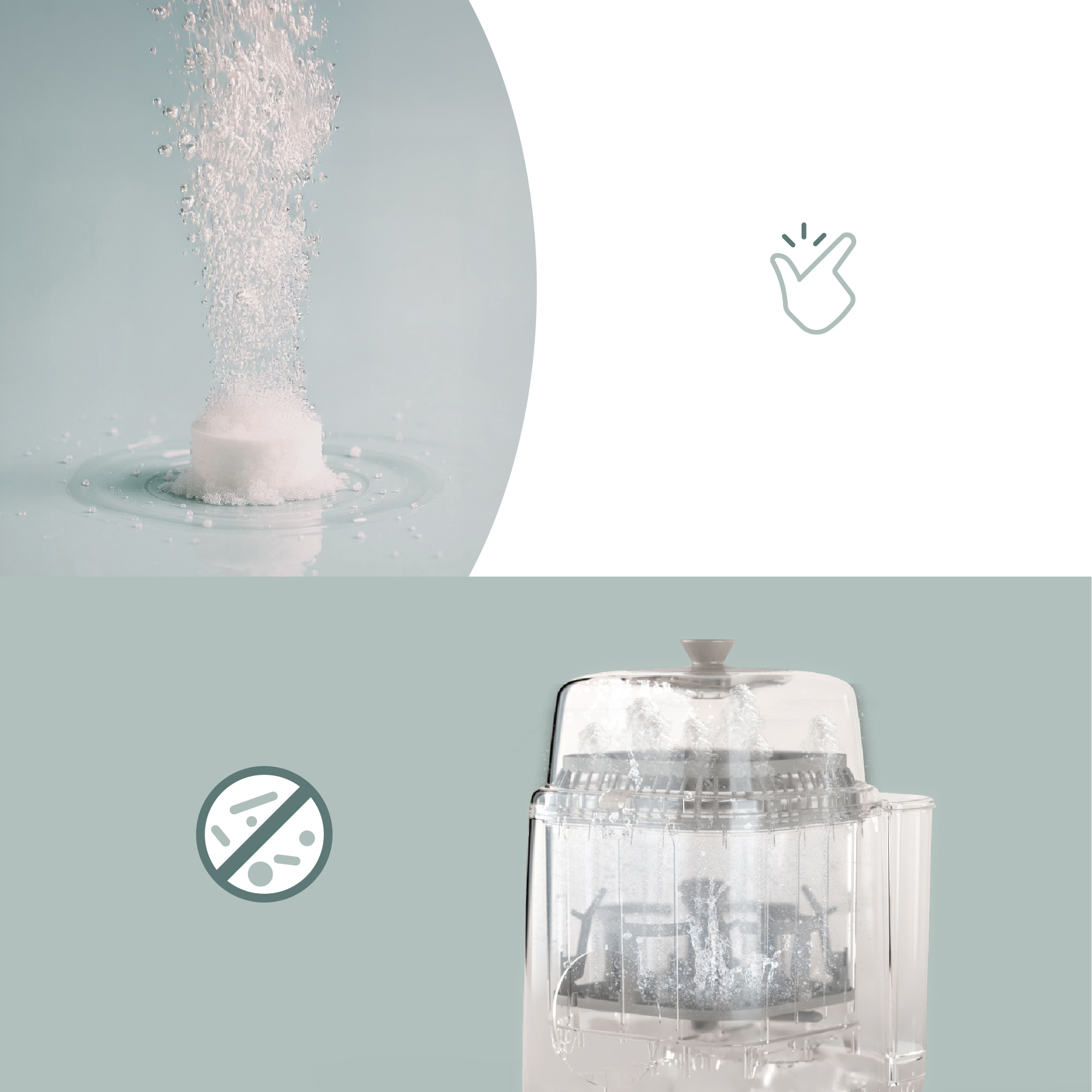 Vaporisatoren, babymoov, Weiß – Produktansicht