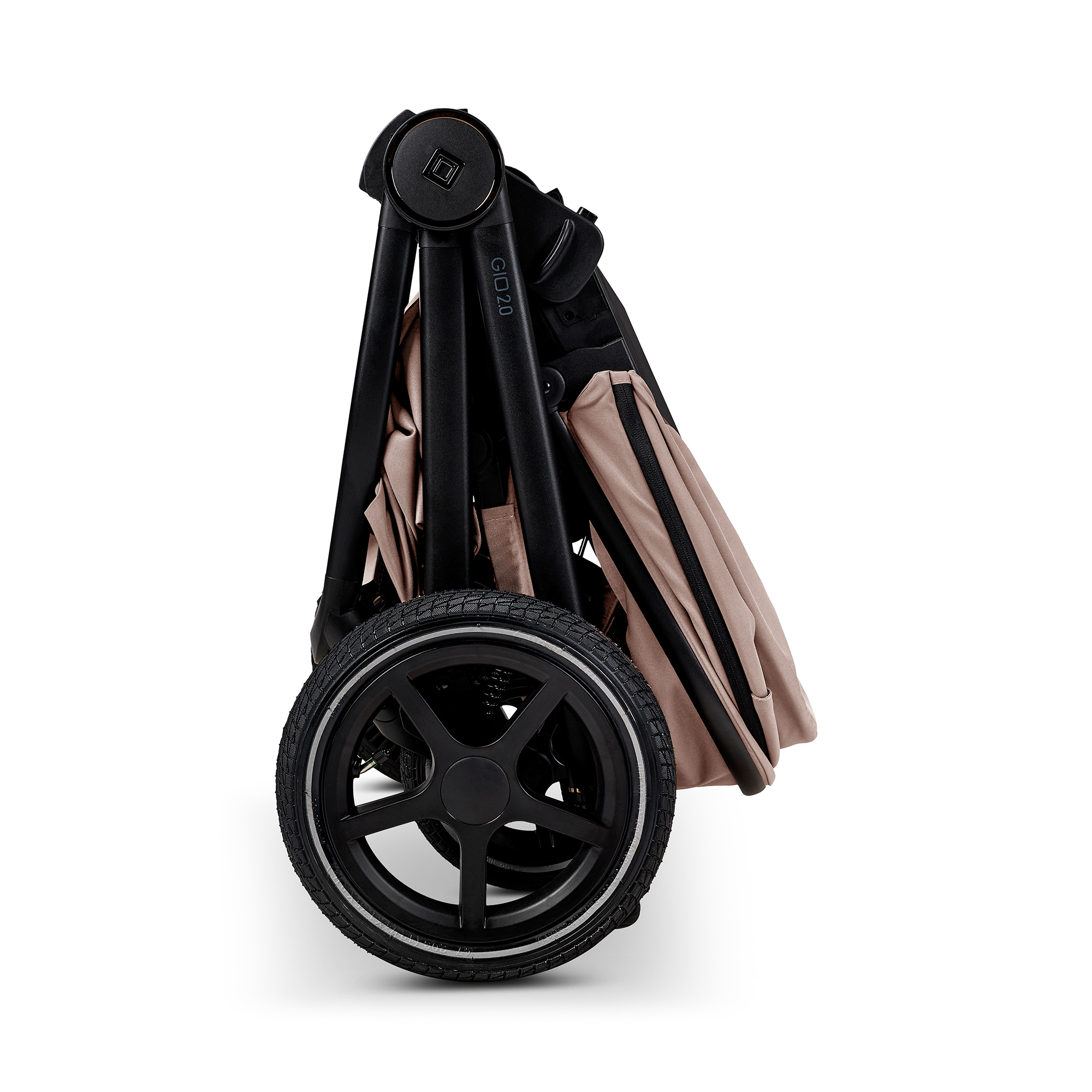 Kombi-Kinderwagen, MOON, Beige – Produktansicht